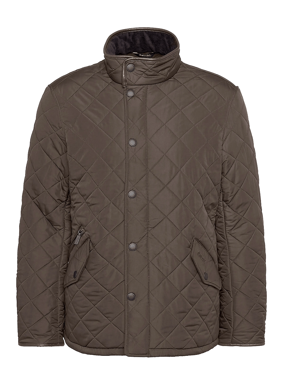Barbour - Barbour Powell Quilted Jacket - rudens jakas - olive - 1