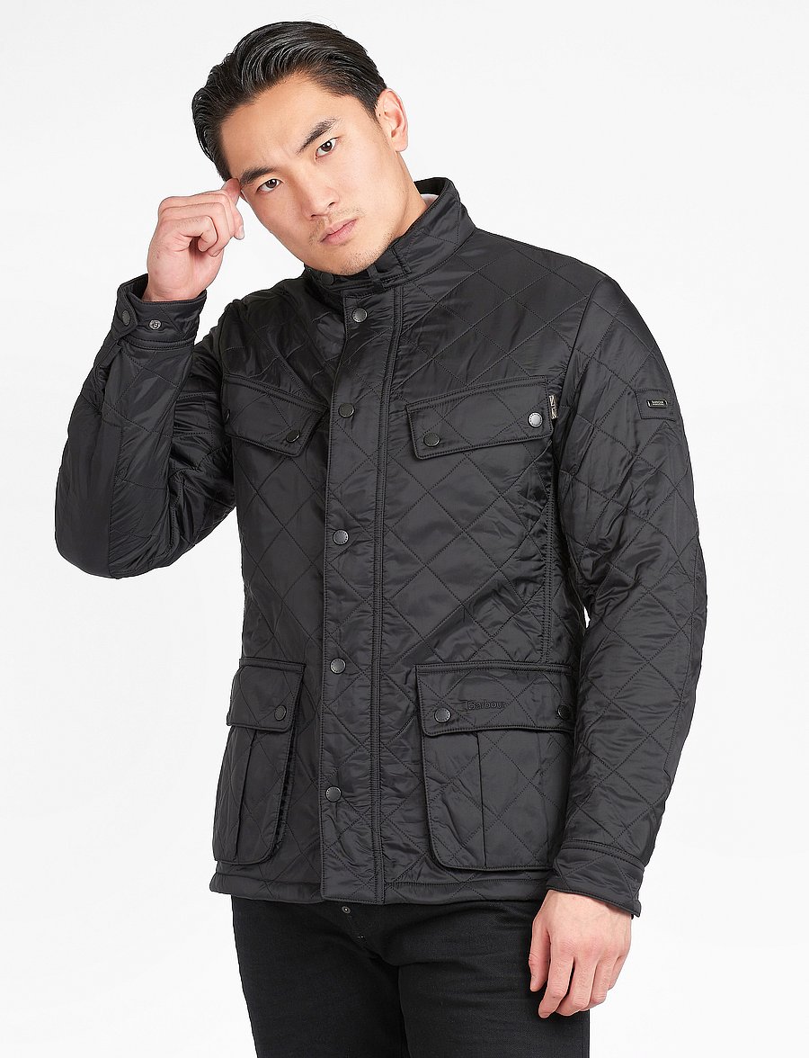 Barbour - B.Intl Ariel Polarquilt - forårsjakker - black - 0