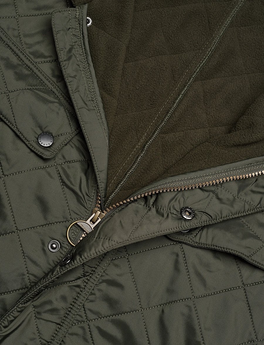 Barbour - B.Intl Ariel Polarquilt - kevadjoped - olive - 2