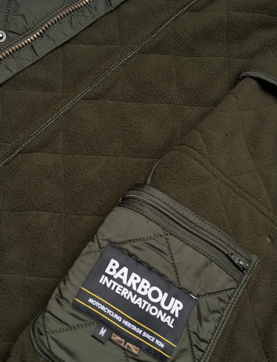 Barbour - B.Intl Ariel Polarquilt - kevadjoped - olive - 4
