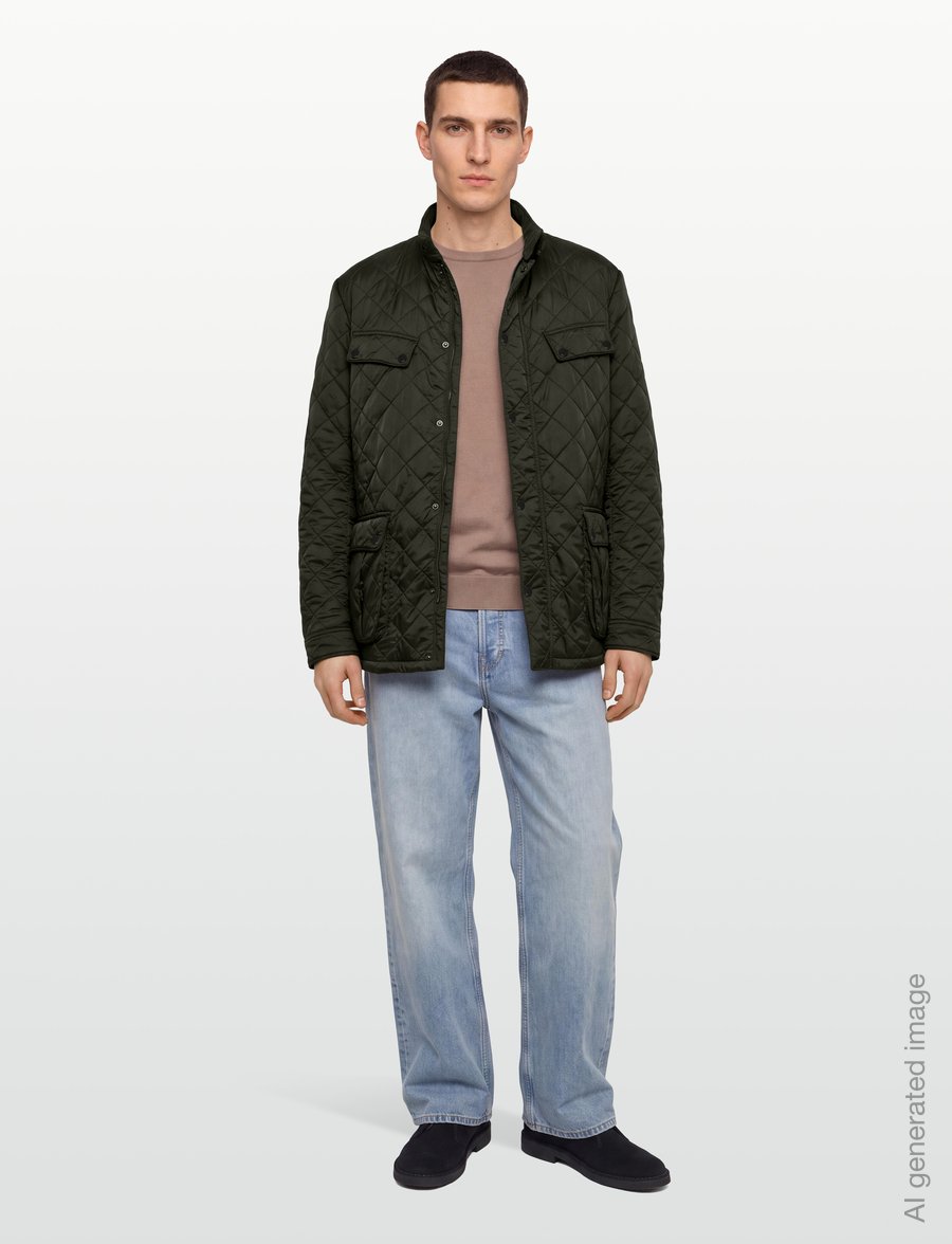 Barbour - B.Intl Ariel Polarquilt - forårsjakker - sage - 0