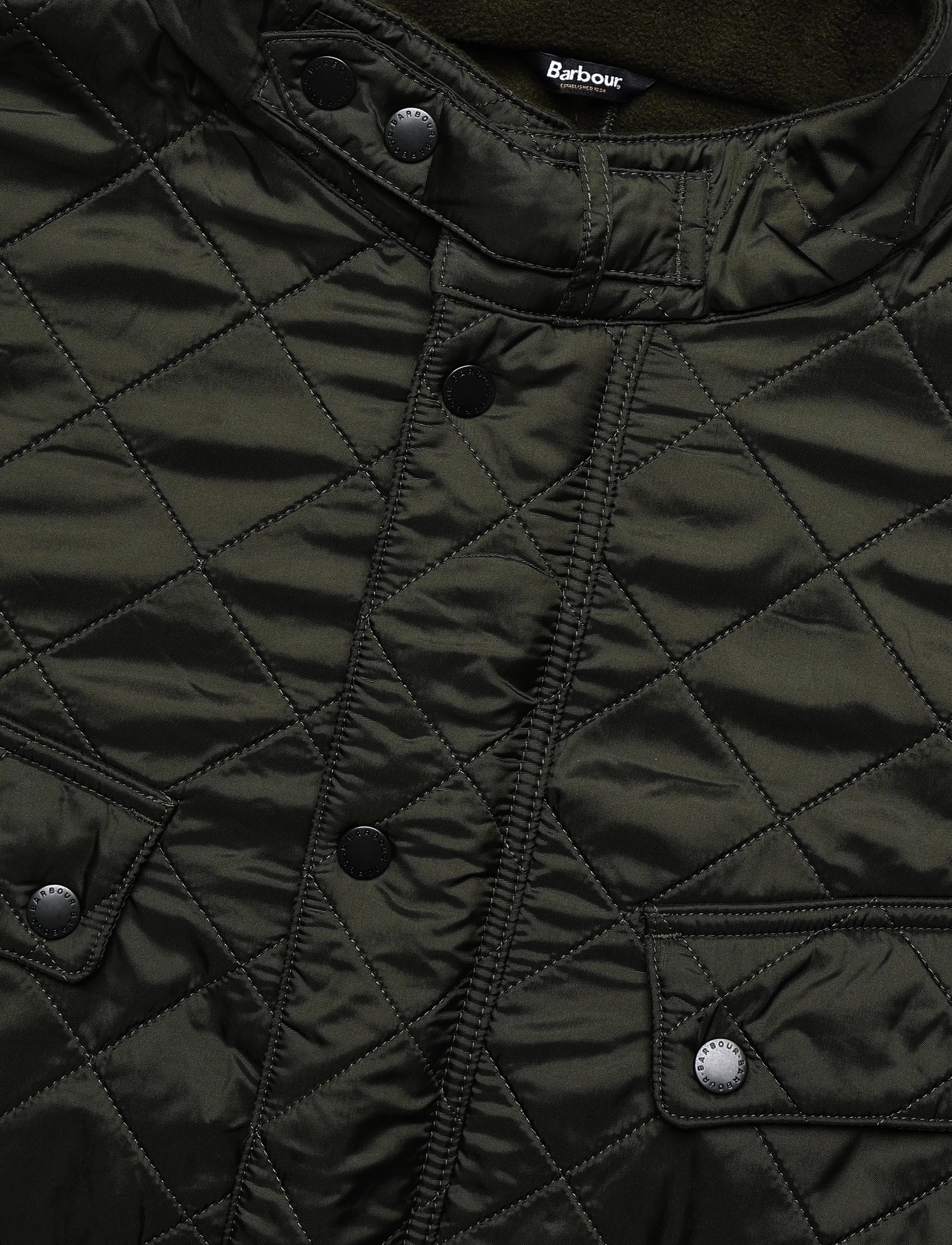 Barbour - B.Intl Ariel Polarquilt - forårsjakker - sage - 5