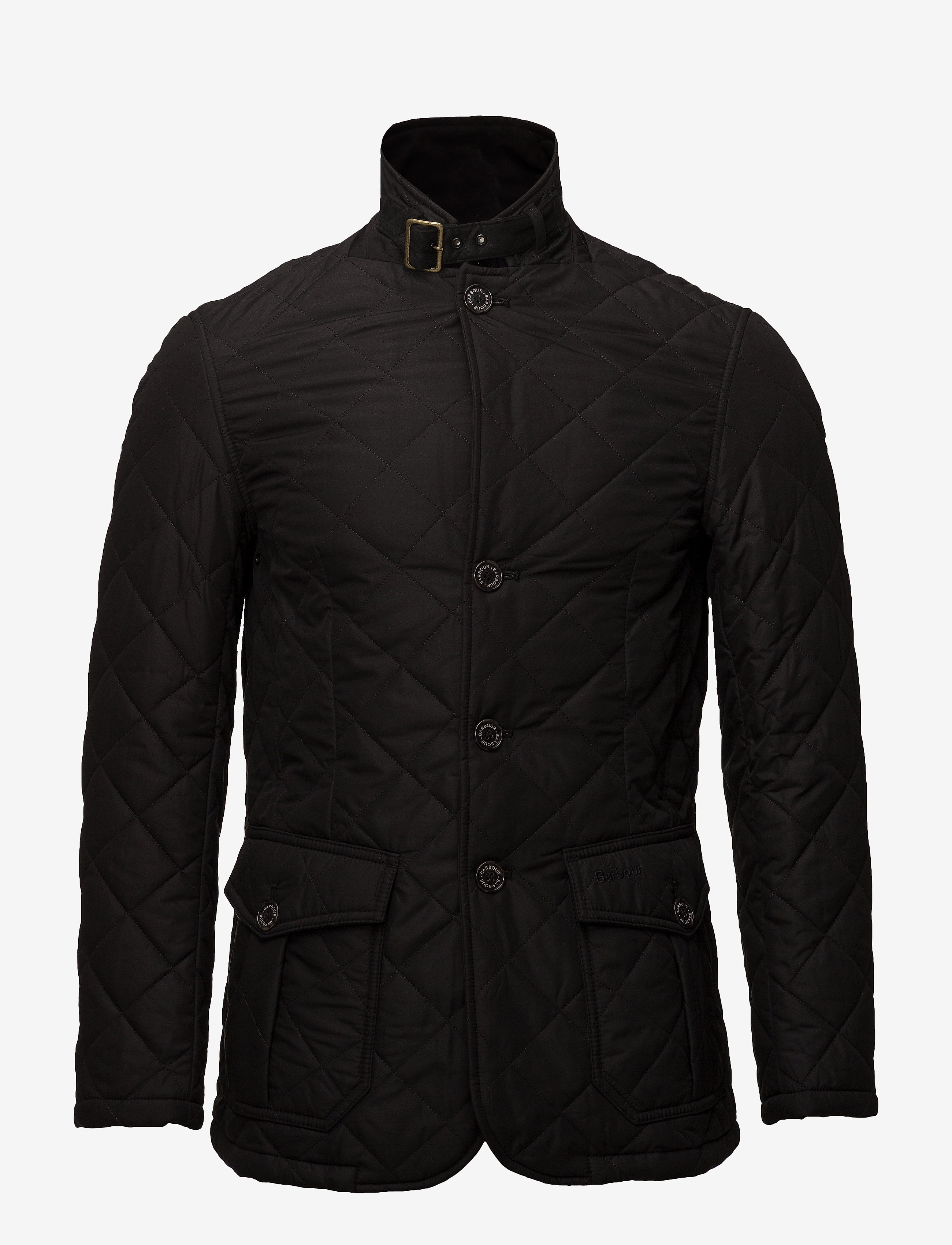 Barbour - Barbour Quilted Lutz - kurtki wiosenne - black - 2