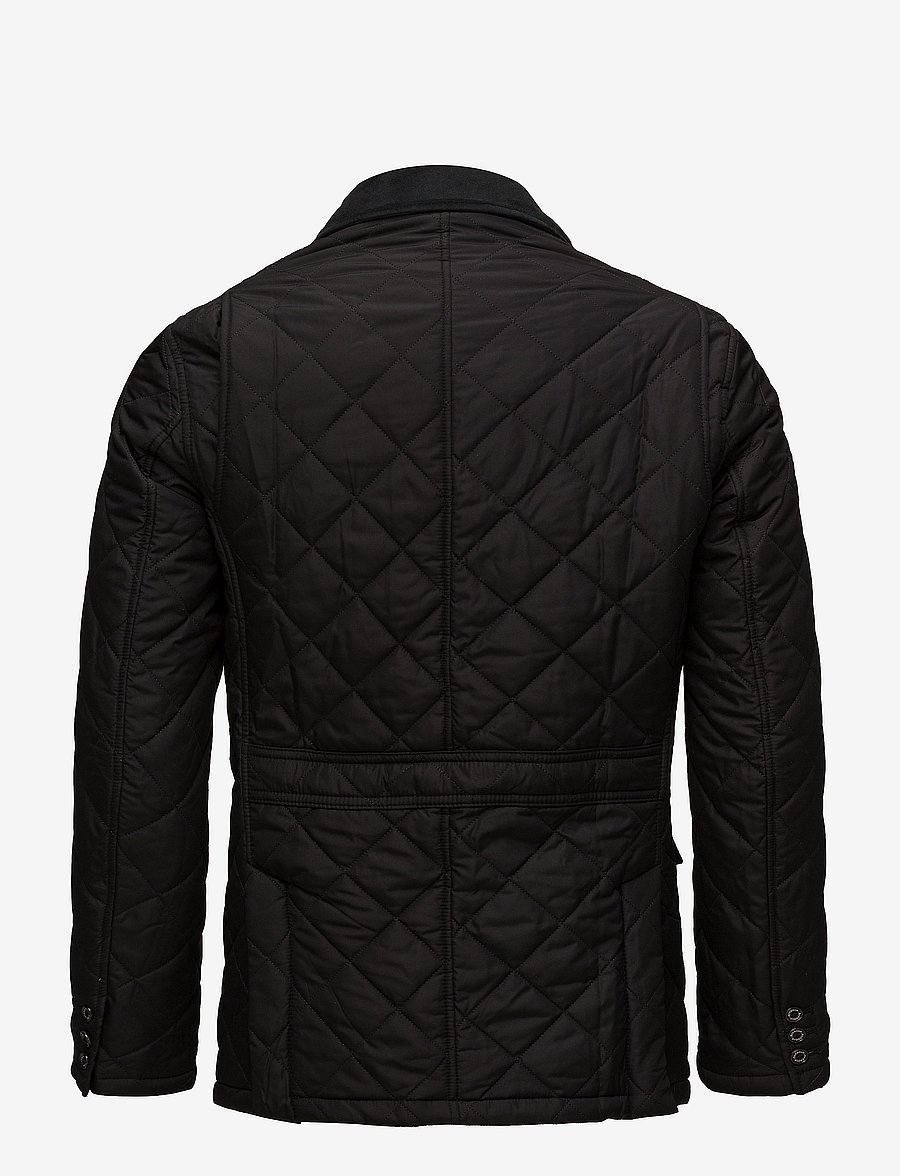 Barbour - Barbour Quilted Lutz - höstjackor - black - 3