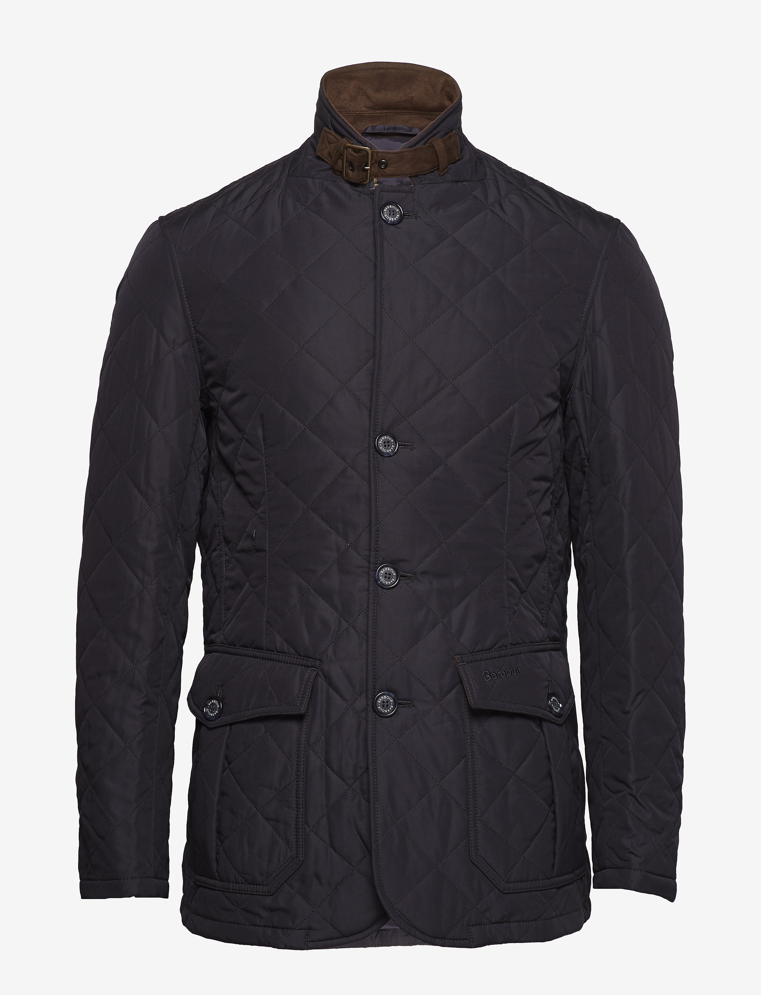 Barbour - Barbour Quilted Lutz - frühlingsjacken - navy/ecru beaco - 2