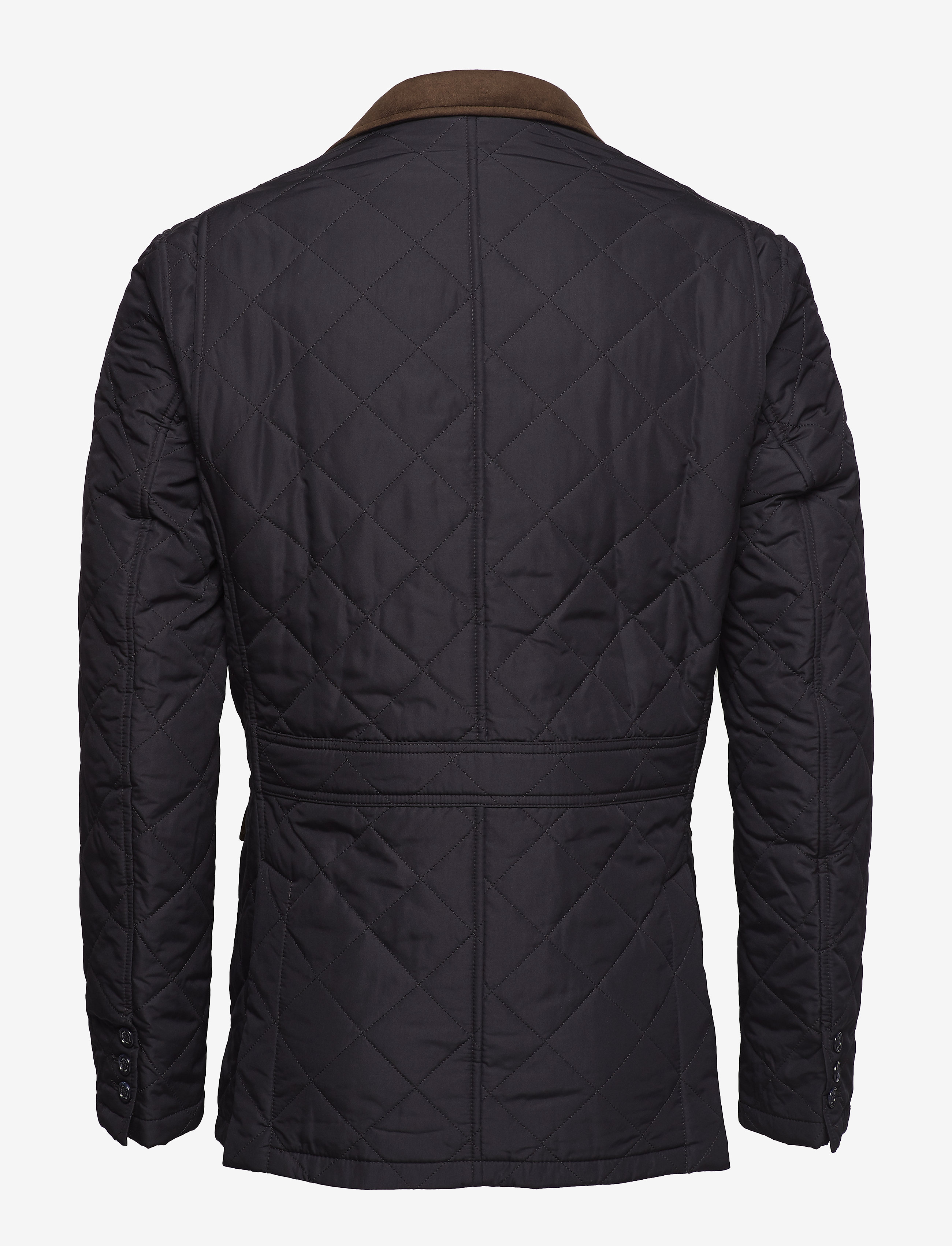 Barbour - Barbour Quilted Lutz - frühlingsjacken - navy/ecru beaco - 3