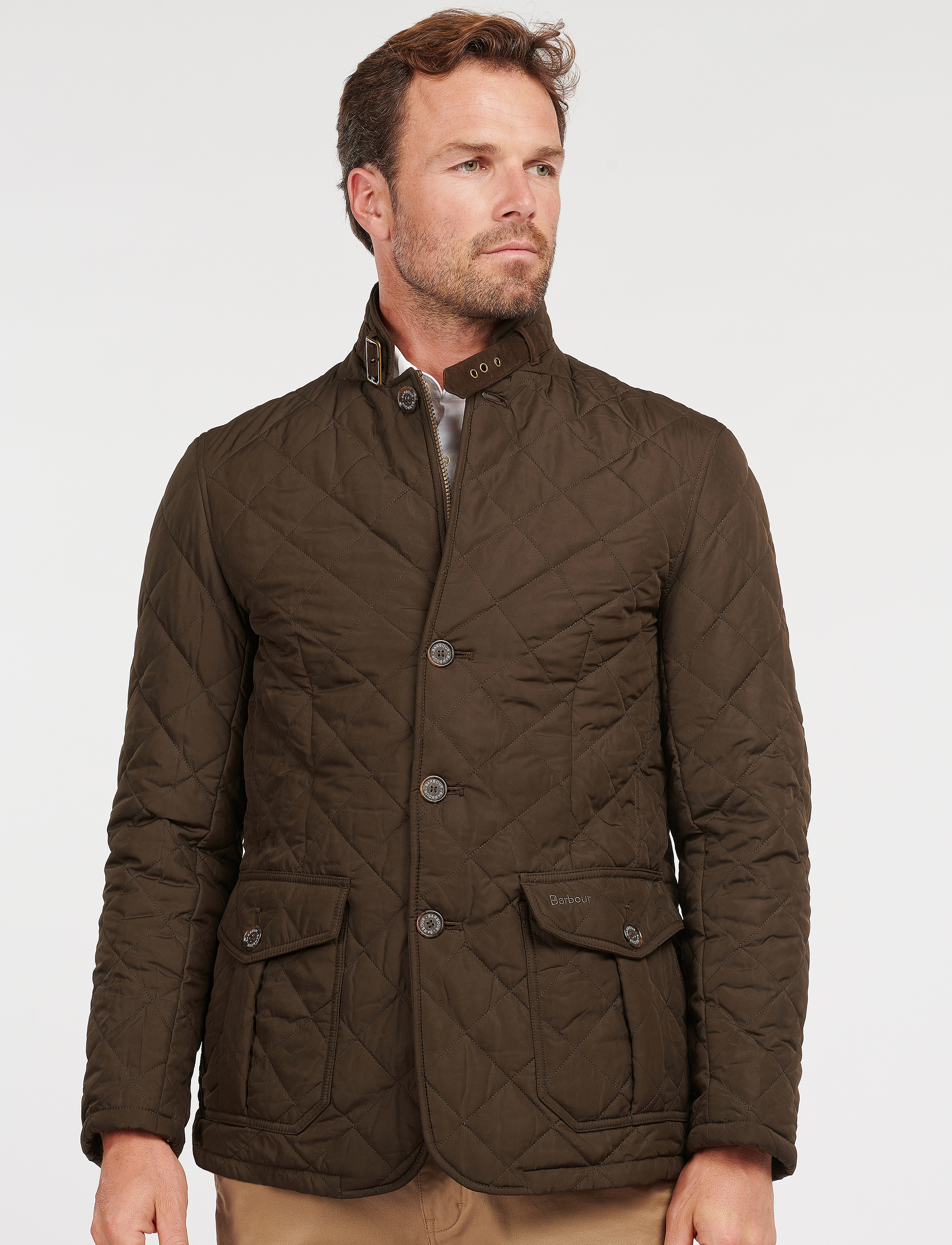 Barbour Barbour Quilted Lutz - Jacken - OLIVE / green
