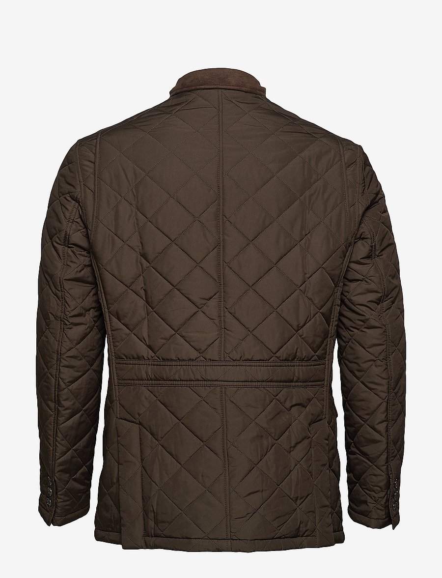 Barbour - Barbour Quilted Lutz - höstjackor - olive - 3