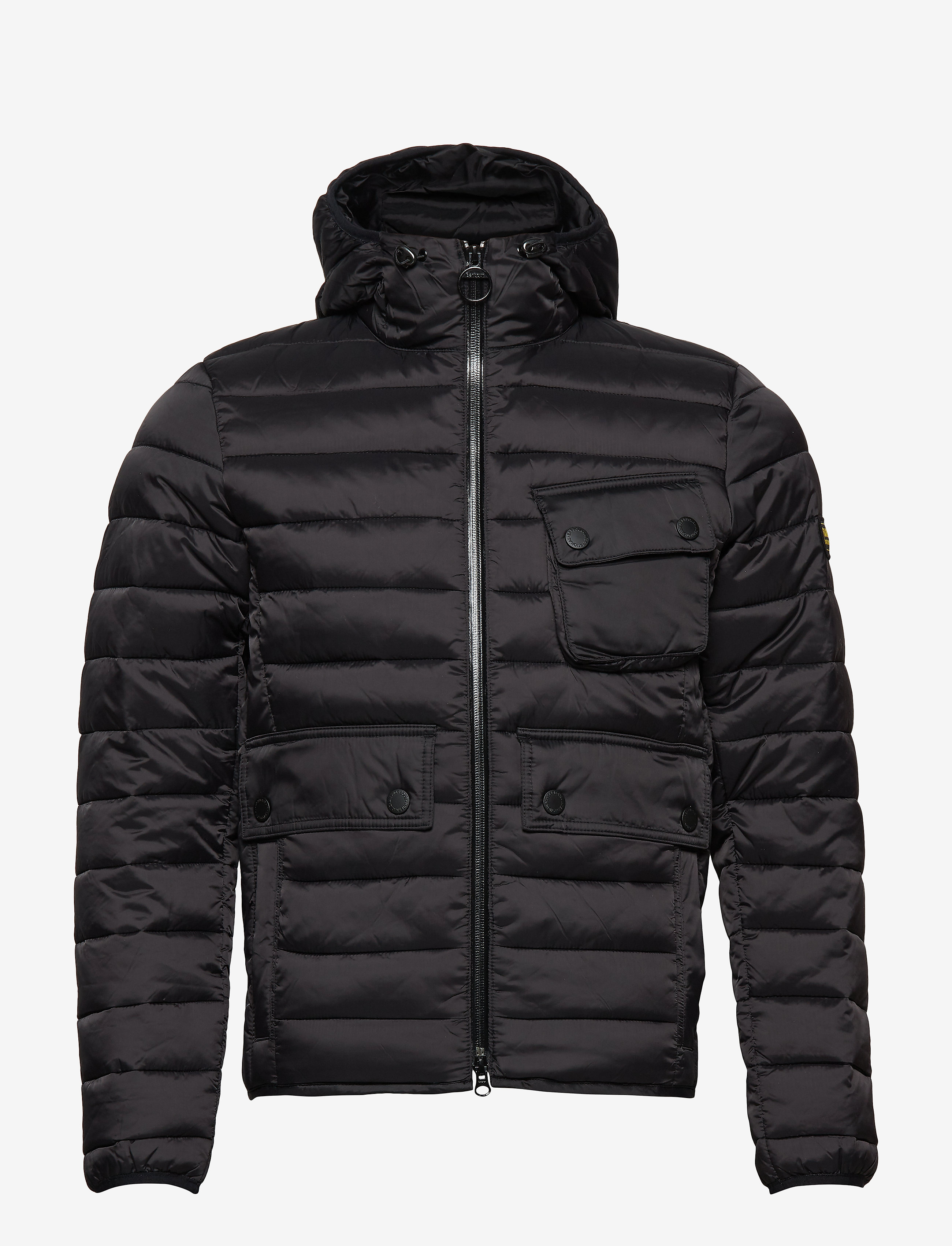 Barbour - B.Intl Ouston Hooded Quilt (SL) - black - 1