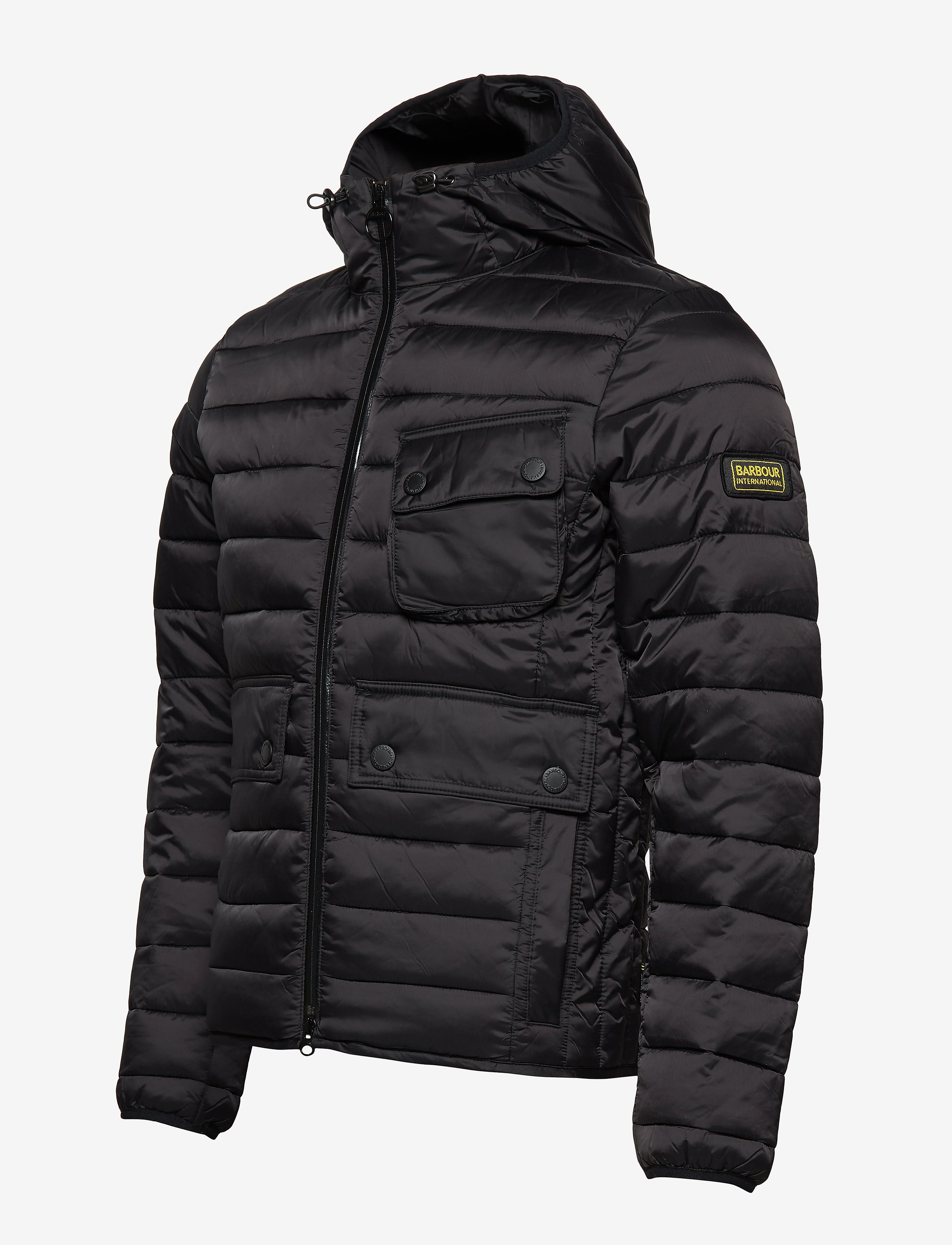 Barbour - B.Intl Ouston Hooded Quilt (SL) - black - 3