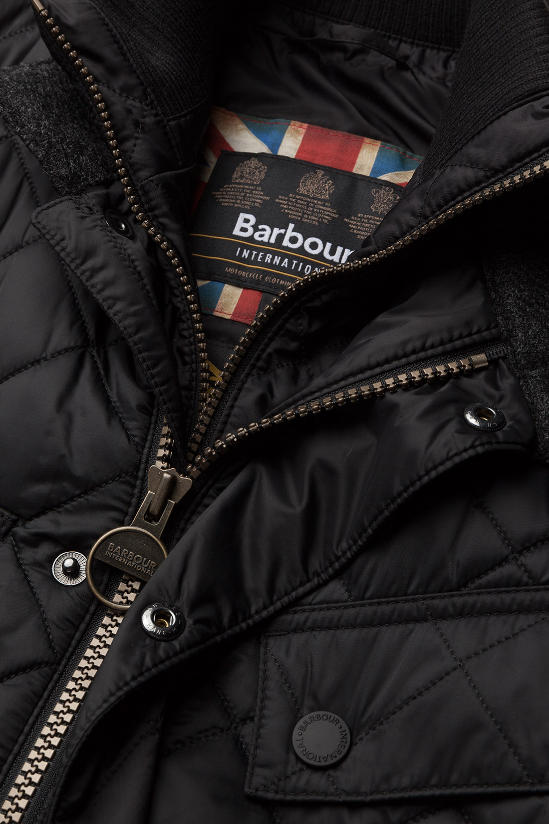 Barbour B.intl Windshield Quilt tr Quilted jackets Boozt