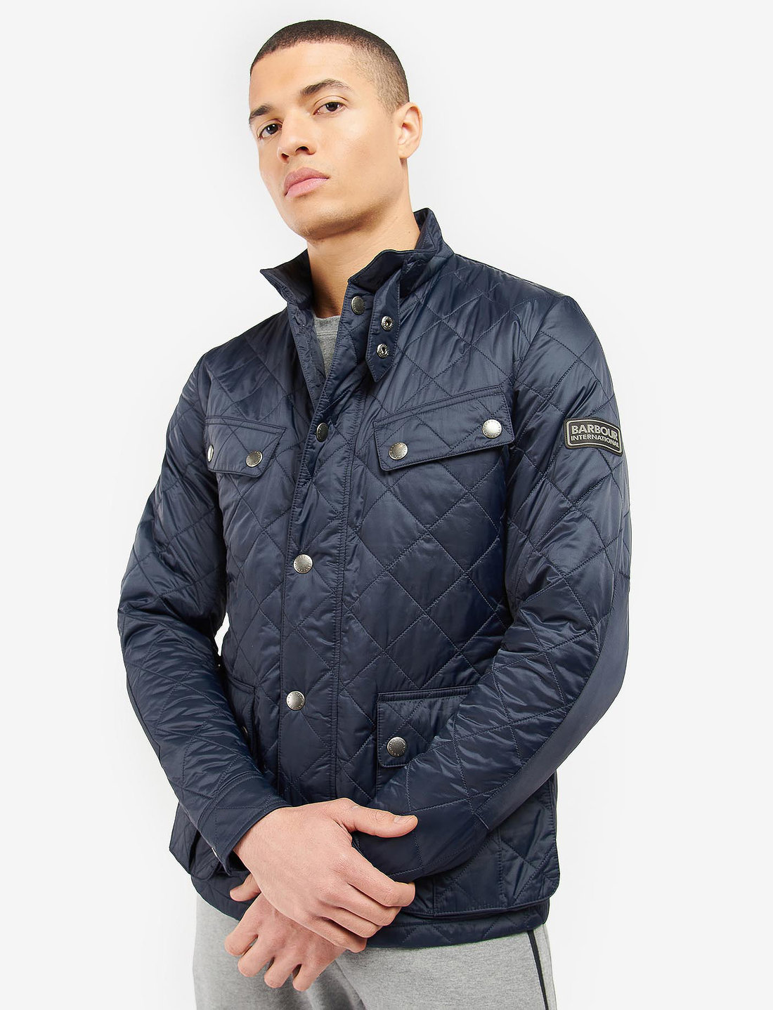 Barbour ariel best sale quilted jacket black