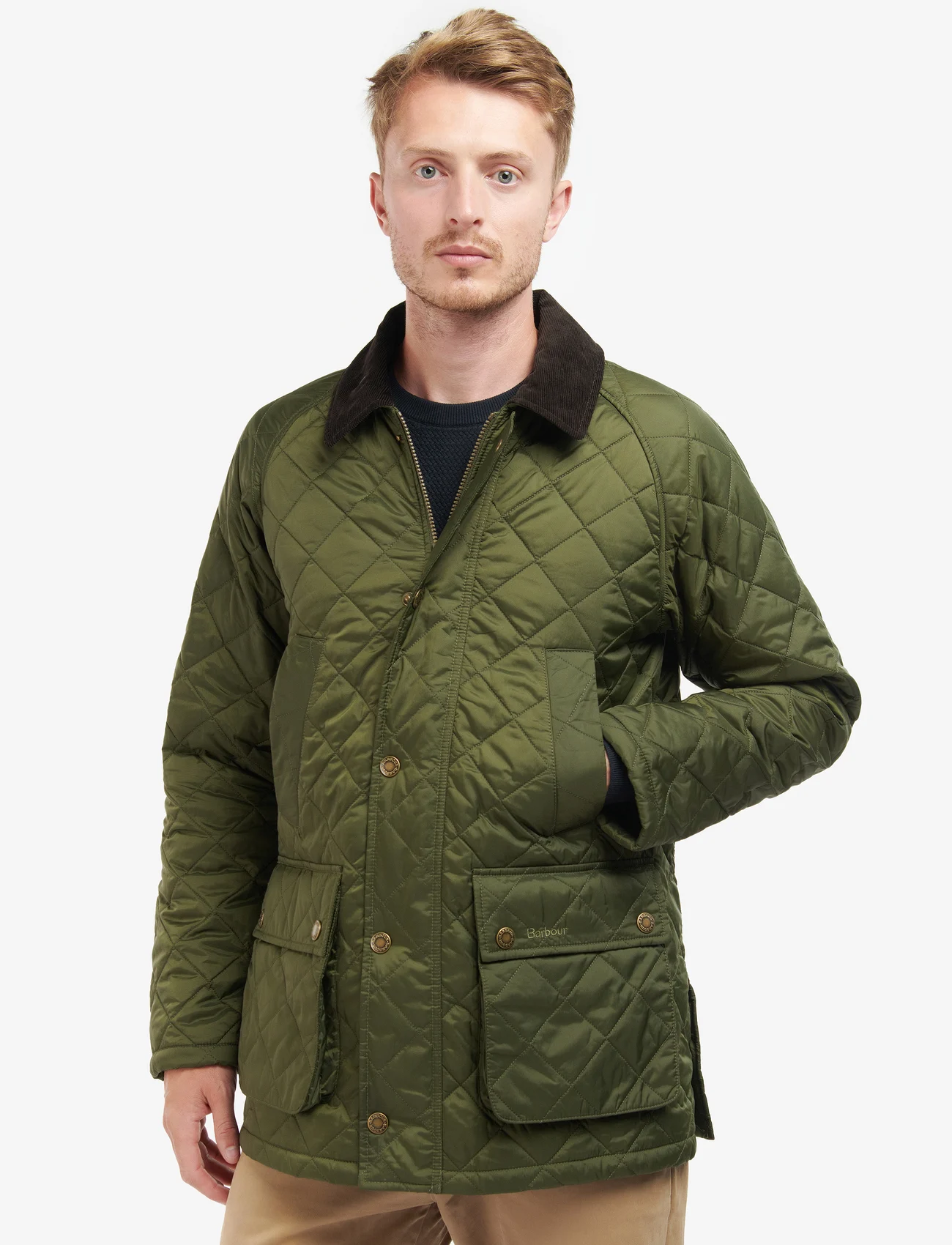 Barbour - Barbour Ashby Quilt - quiltede - olive - 0