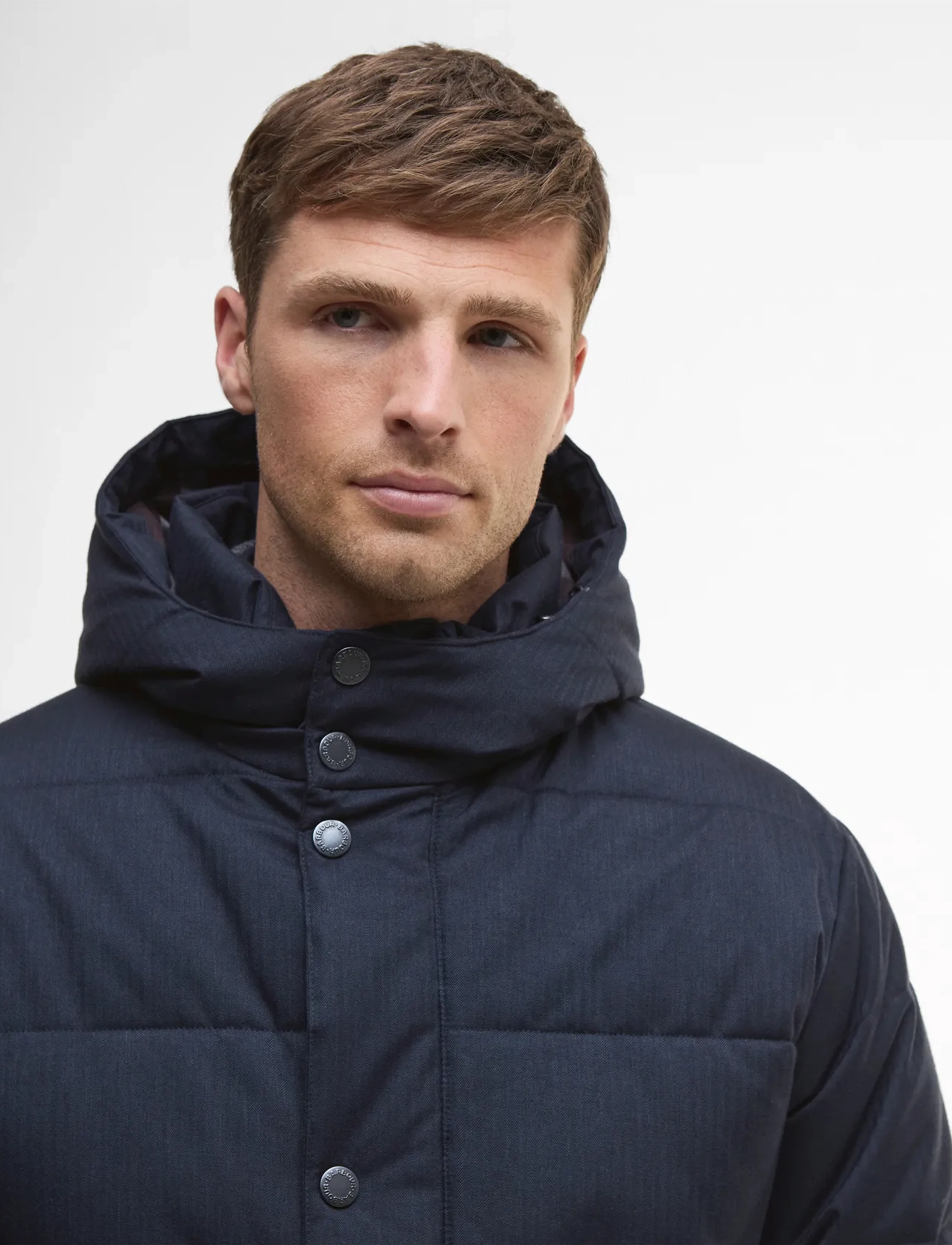 Barbour - Barbour Brampton Puffer Jacket - kurtki puchowe - navy - 4