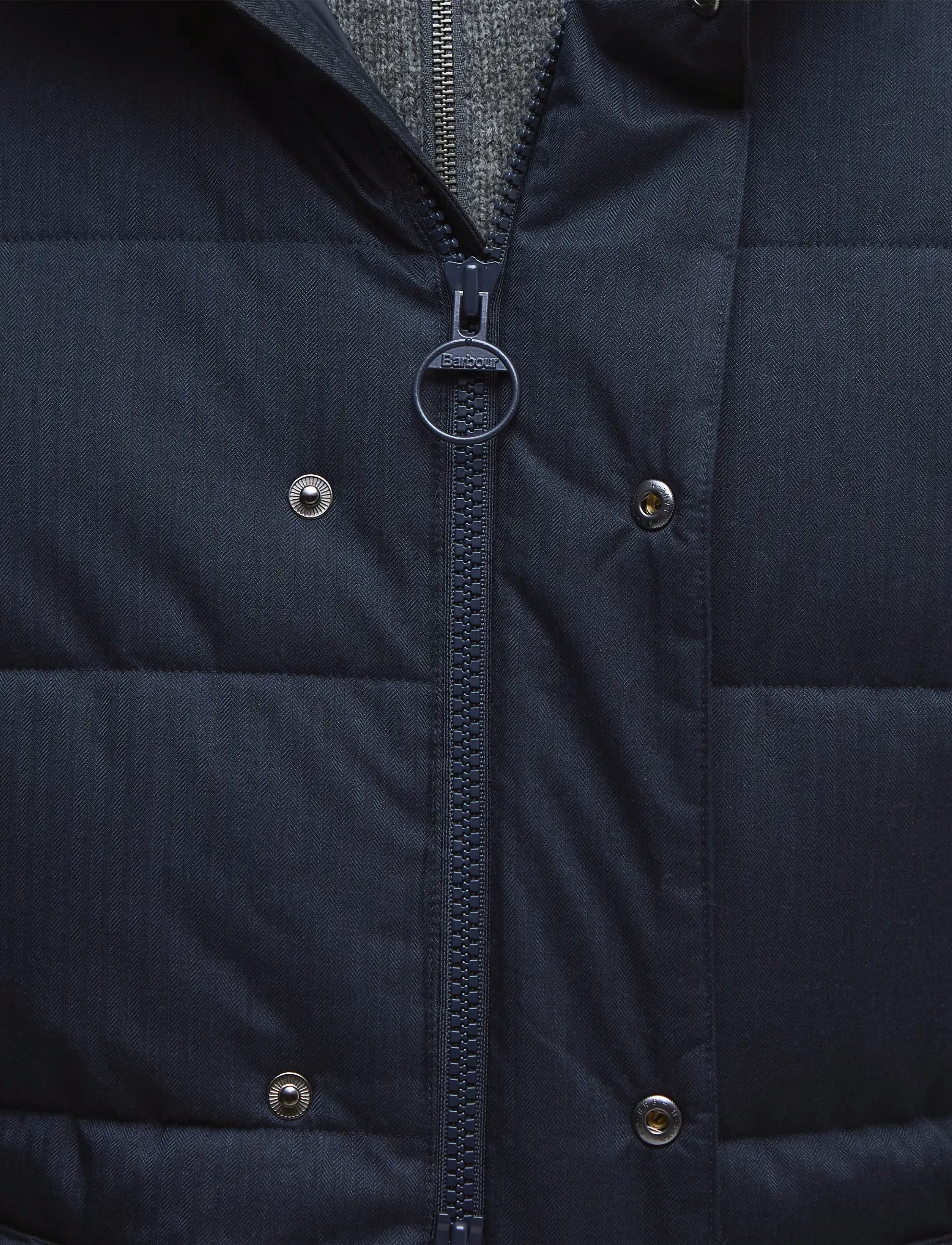 Barbour - Barbour Brampton Puffer Jacket - kurtki puchowe - navy - 5