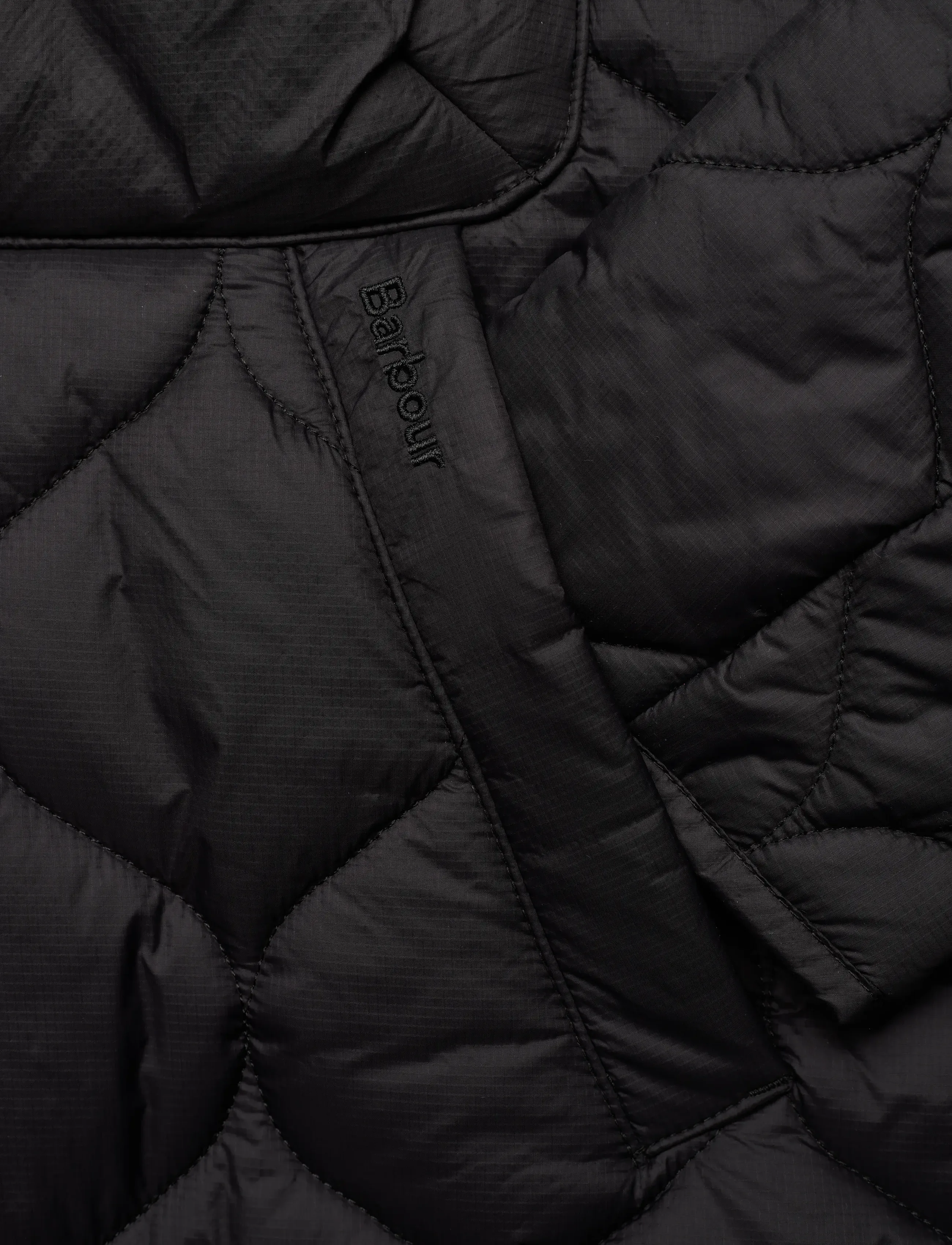 Barbour - Barbour Re-Engineered Hooded Spey Quilted Jacket - frühlingsjacken - black - 3