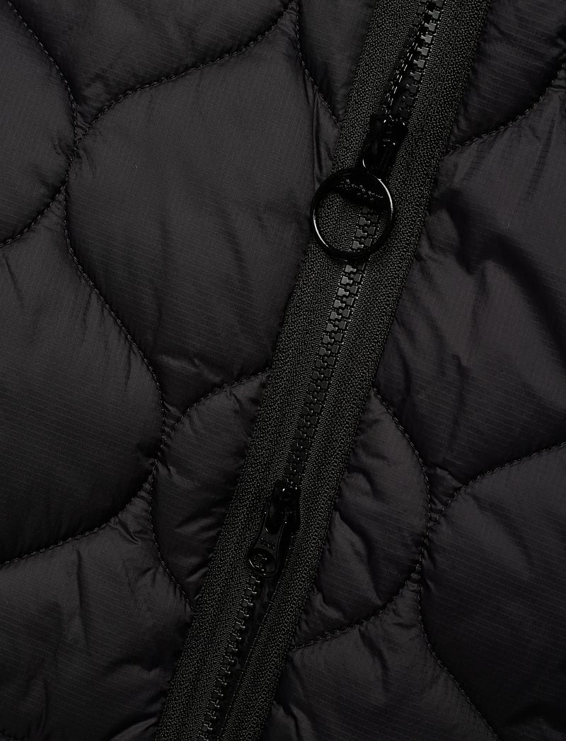 Barbour - Barbour Re-Engineered Hooded Spey Quilted Jacket - quiltade jackor - black - 4