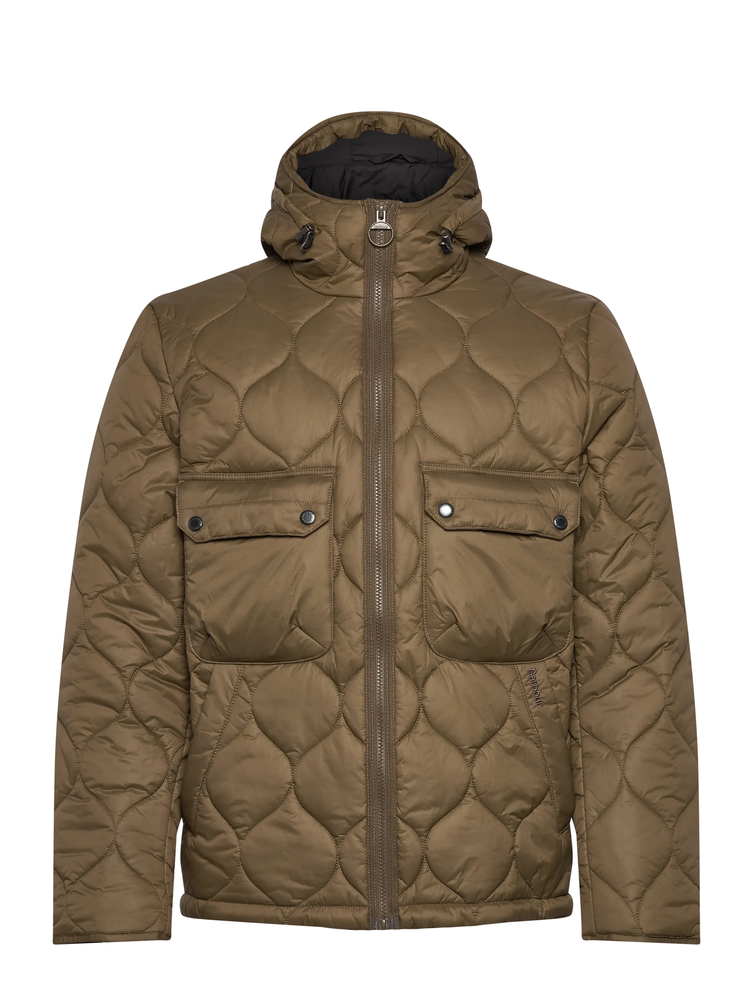 Barbour Barbour Re-Engineered Hooded Spey Quilted Jacket, L, Beige, Jakker > Quiltede Jakker, Herre