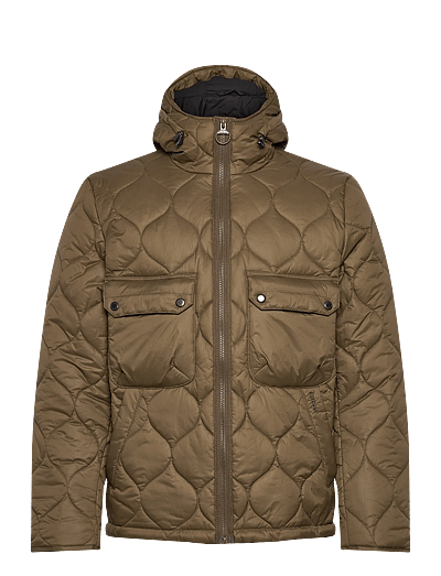 Barbour Re-Engineered Hooded Spey Quilted Jacket - Quiltede