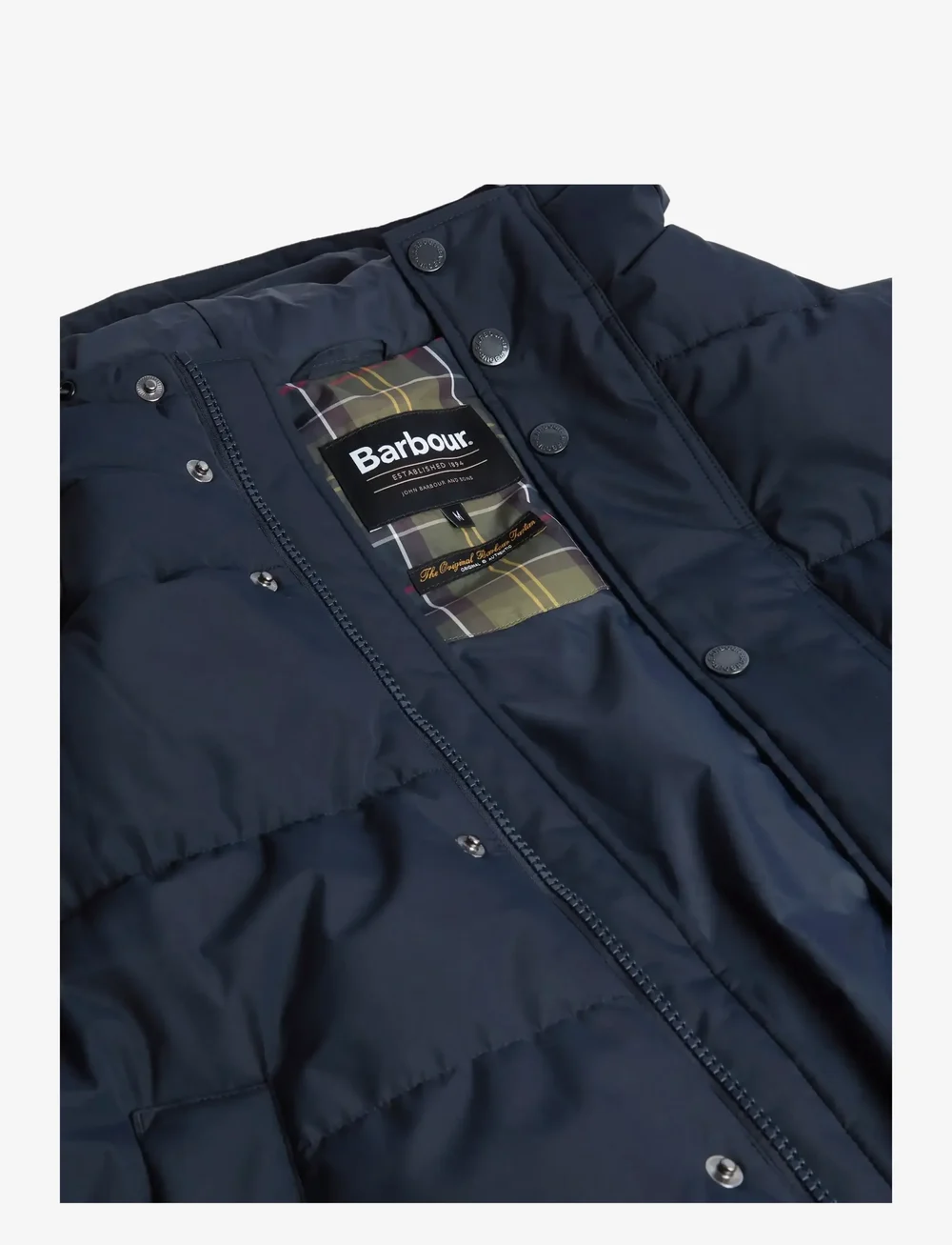 Barbour - Barbour Hooded Bedale Puffer Jacket - gefütterte jacken - navy - 2
