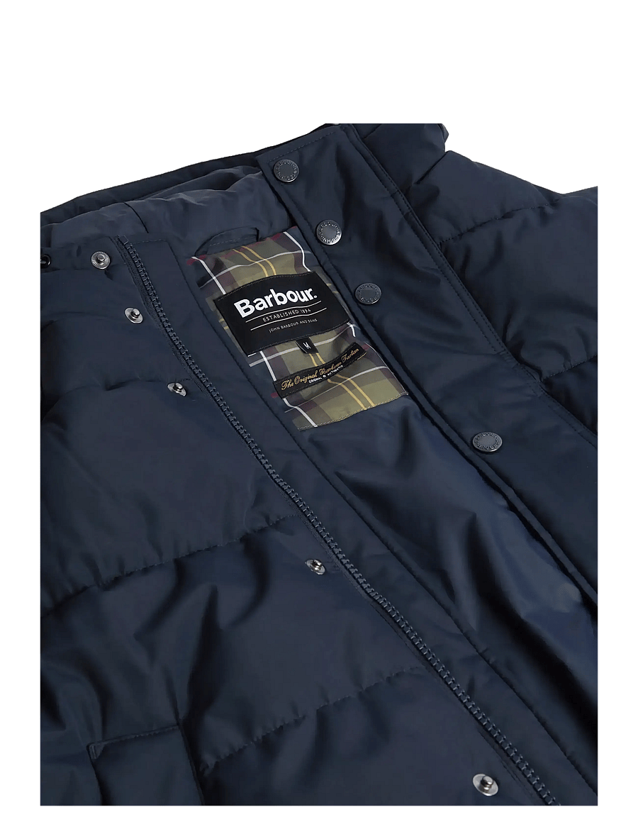 Barbour - Barbour Hooded Bedale Puffer Jacket - parkas - navy - 2