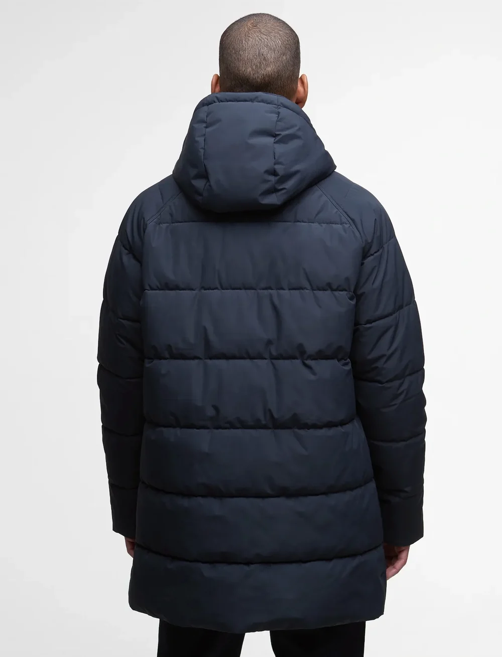 Barbour - Barbour Hooded Bedale Puffer Jacket - gefütterte jacken - navy - 4