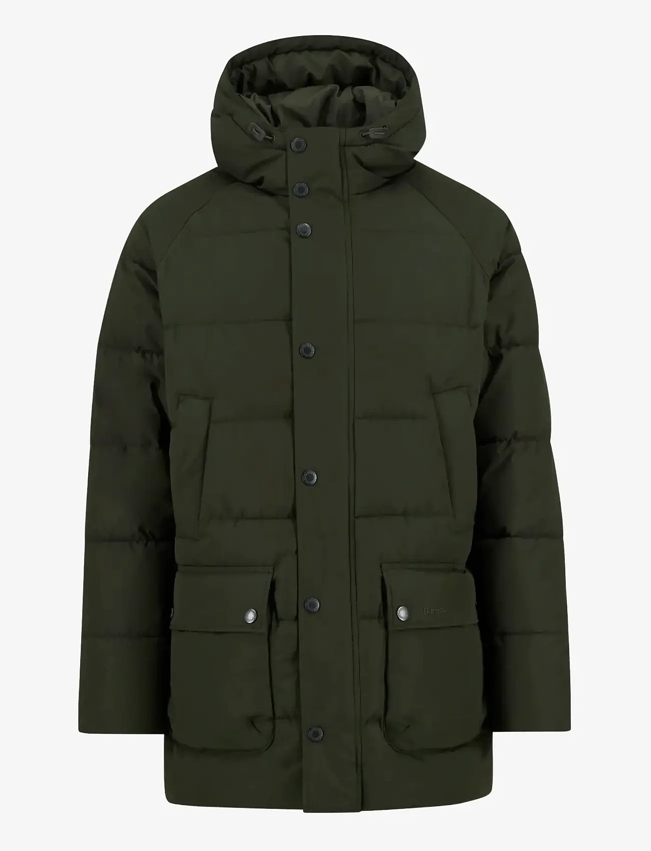 Barbour - Barbour Hooded Bedale Puffer Jacket - parkas - sage - 1