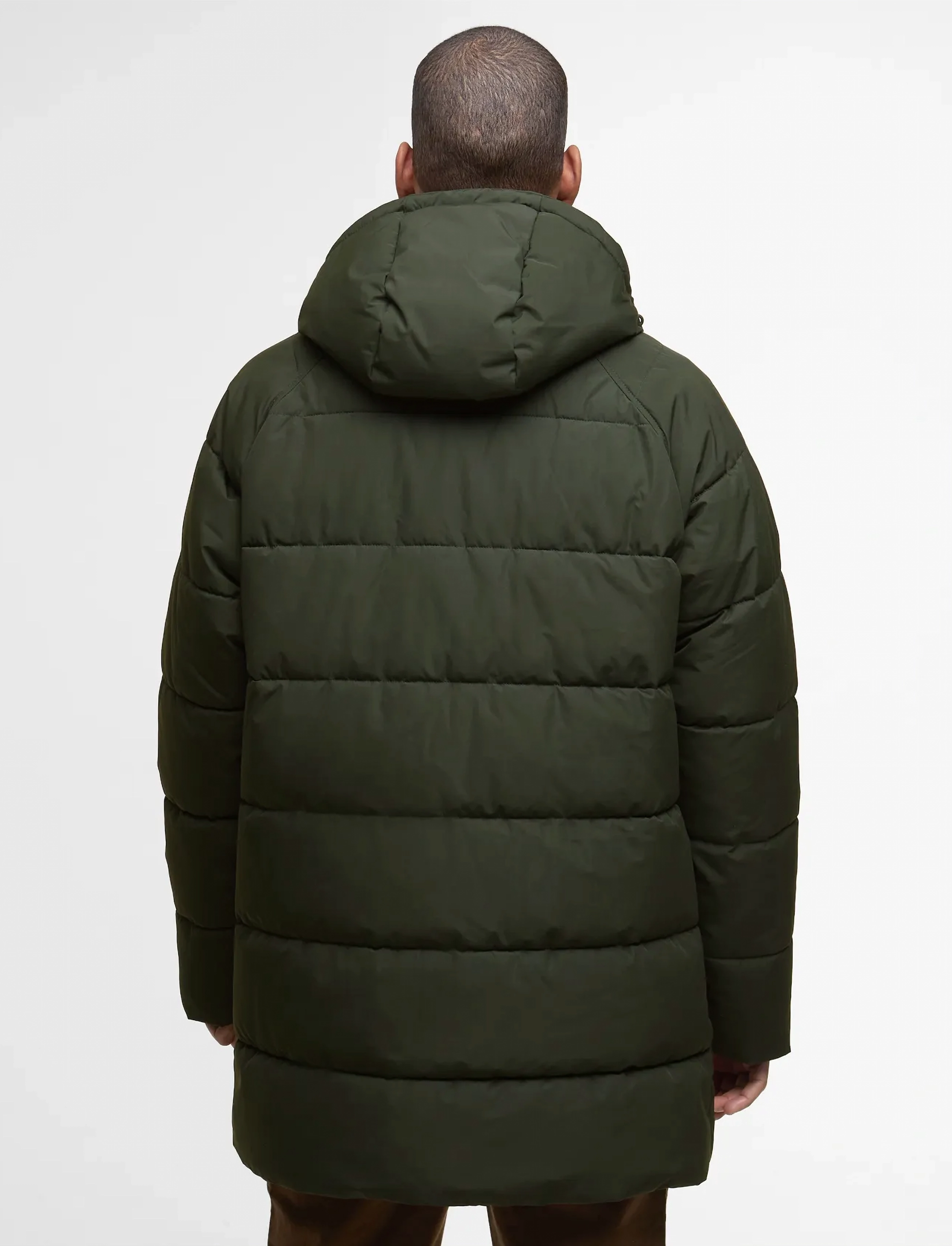 Barbour - Barbour Hooded Bedale Puffer Jacket - sage - 3