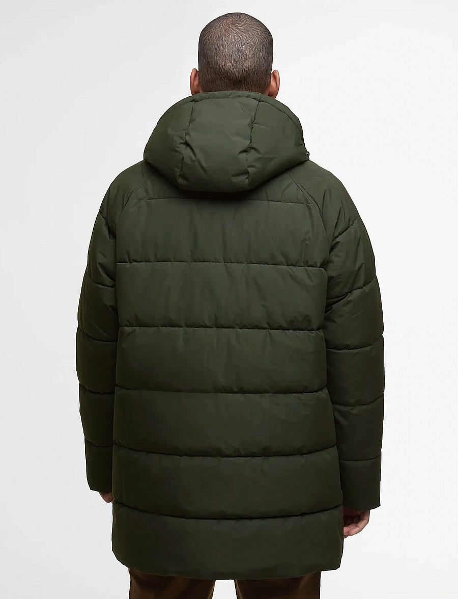 Barbour - Barbour Hooded Bedale Puffer Jacket - sage - 3