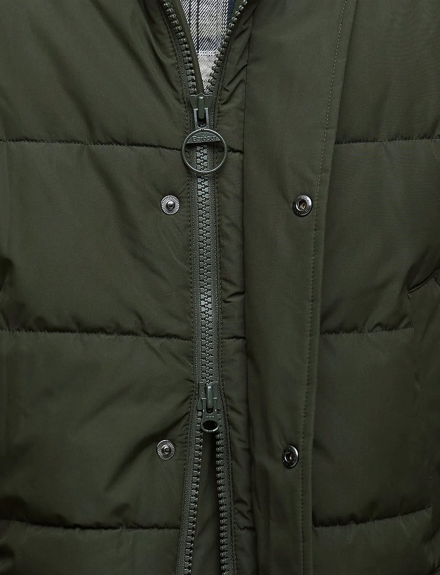 Barbour - Barbour Hooded Bedale Puffer Jacket - sage - 5