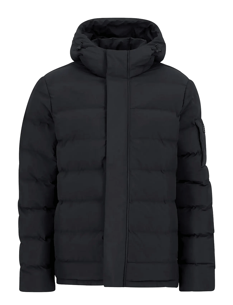 Barbour - B.Intl Daleson Puffer Jacket - dunjakker - black - 1