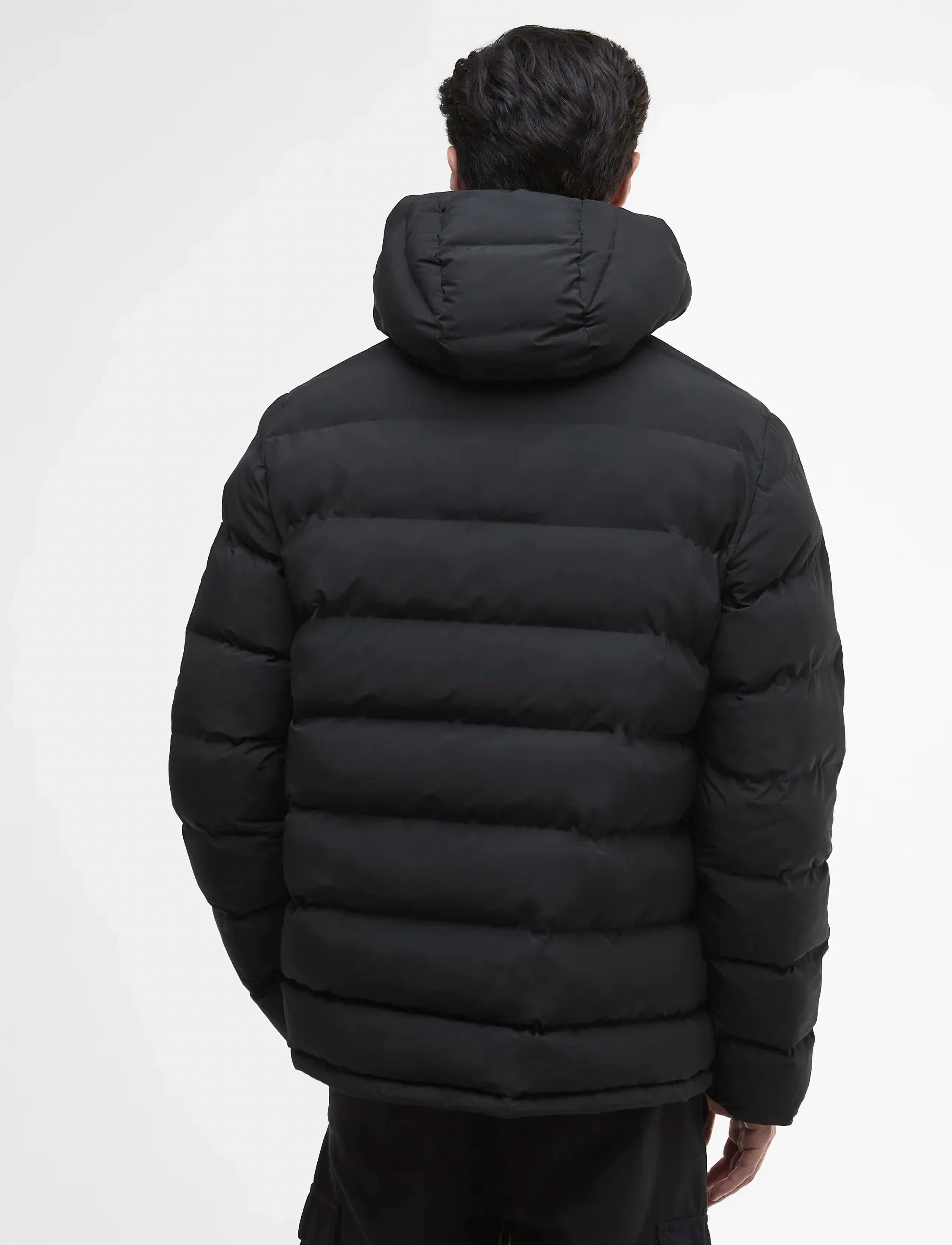 Barbour - B.Intl Daleson Puffer Jacket - dunjakker - black - 2