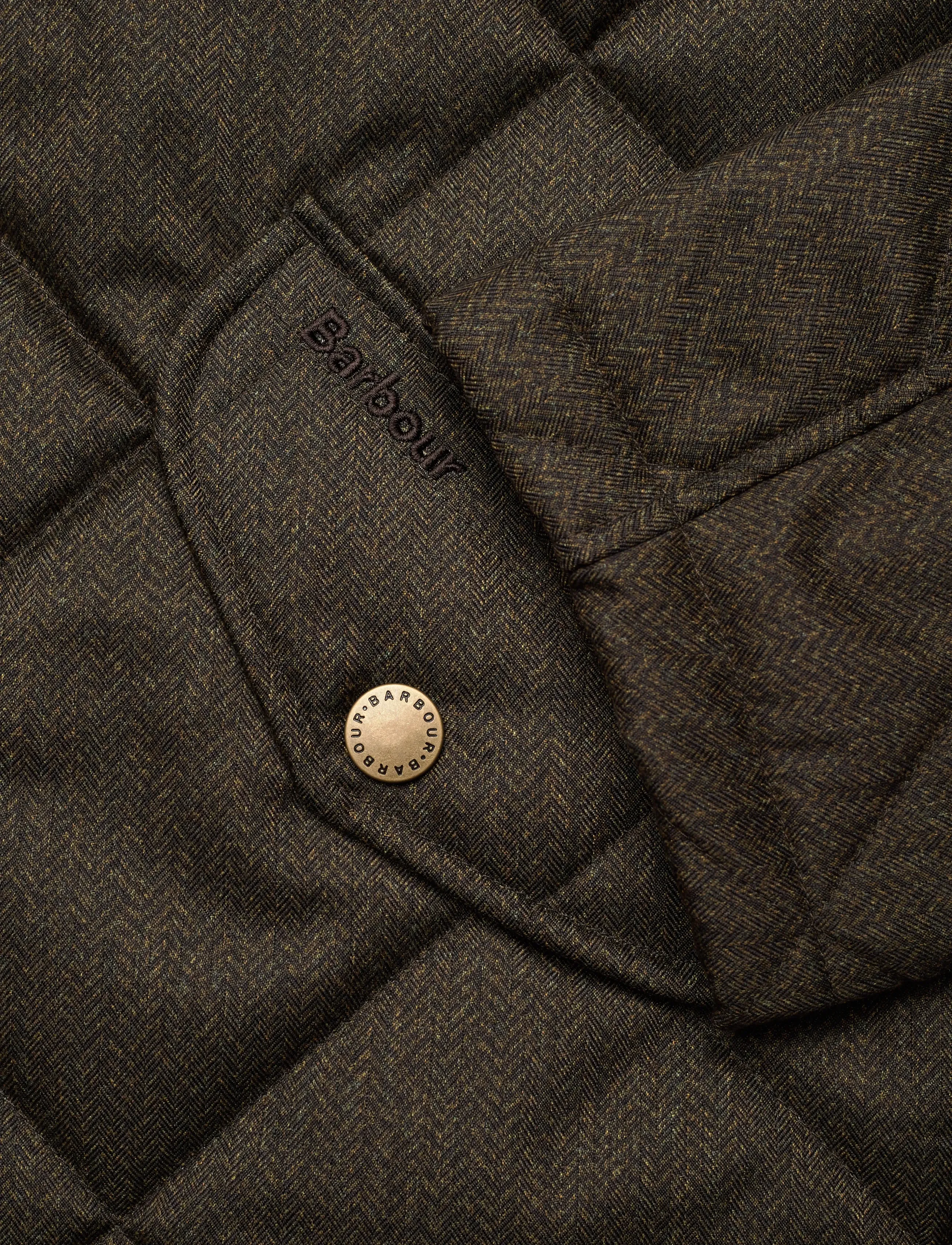 Barbour - Barbour Winter Shoveler Quilted Jacket - olive - 3