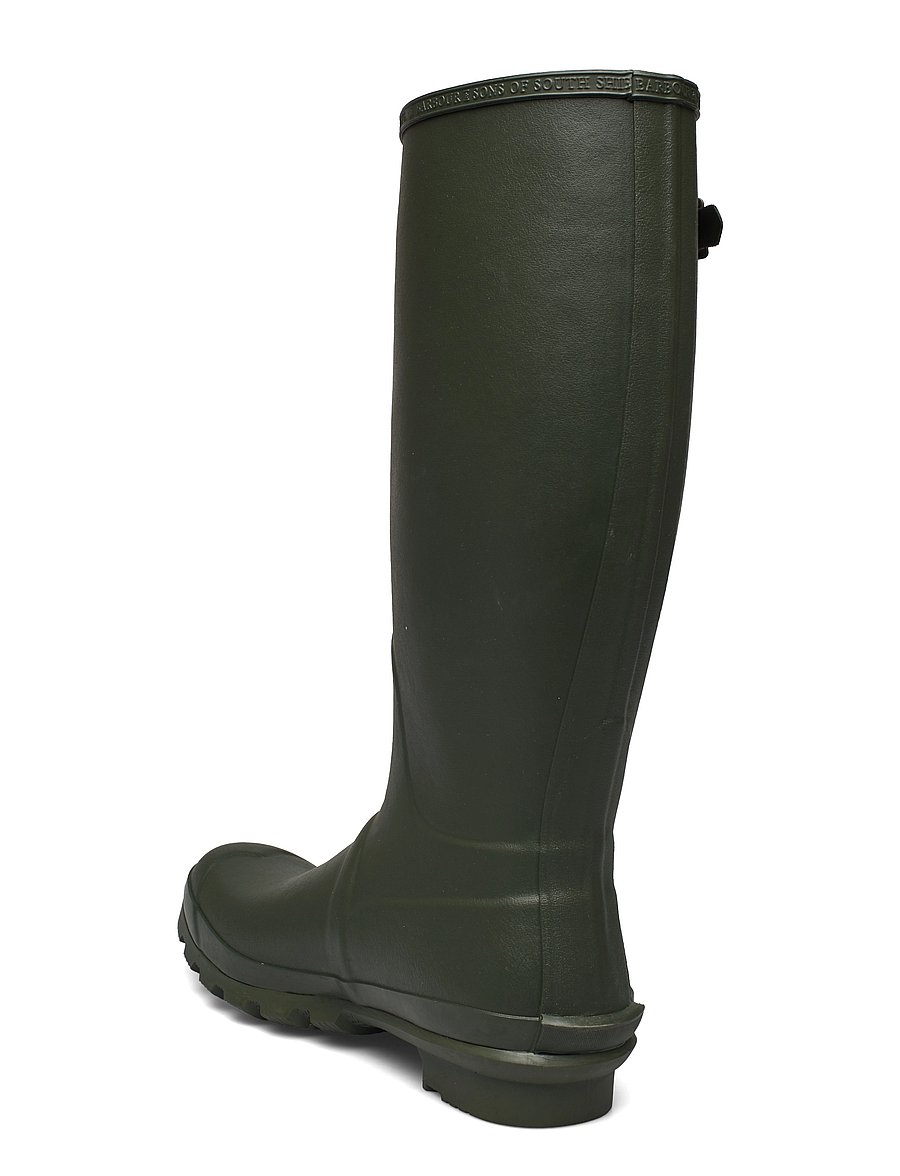 Barbour - Barbour Mens Bede Tall Welly - gummistiefel - olive - 2