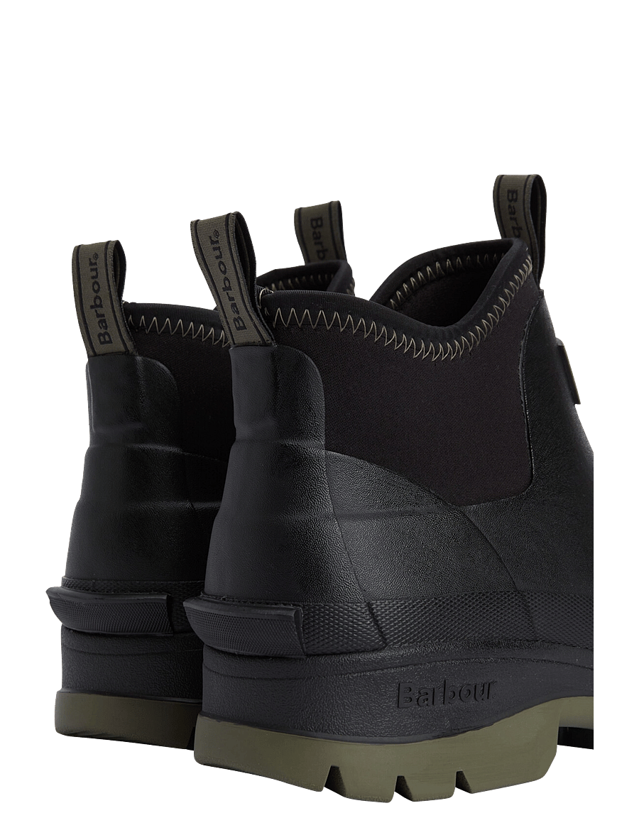 Barbour - Barbour Ridge Ankle Welly - gummistiefel - black - 4