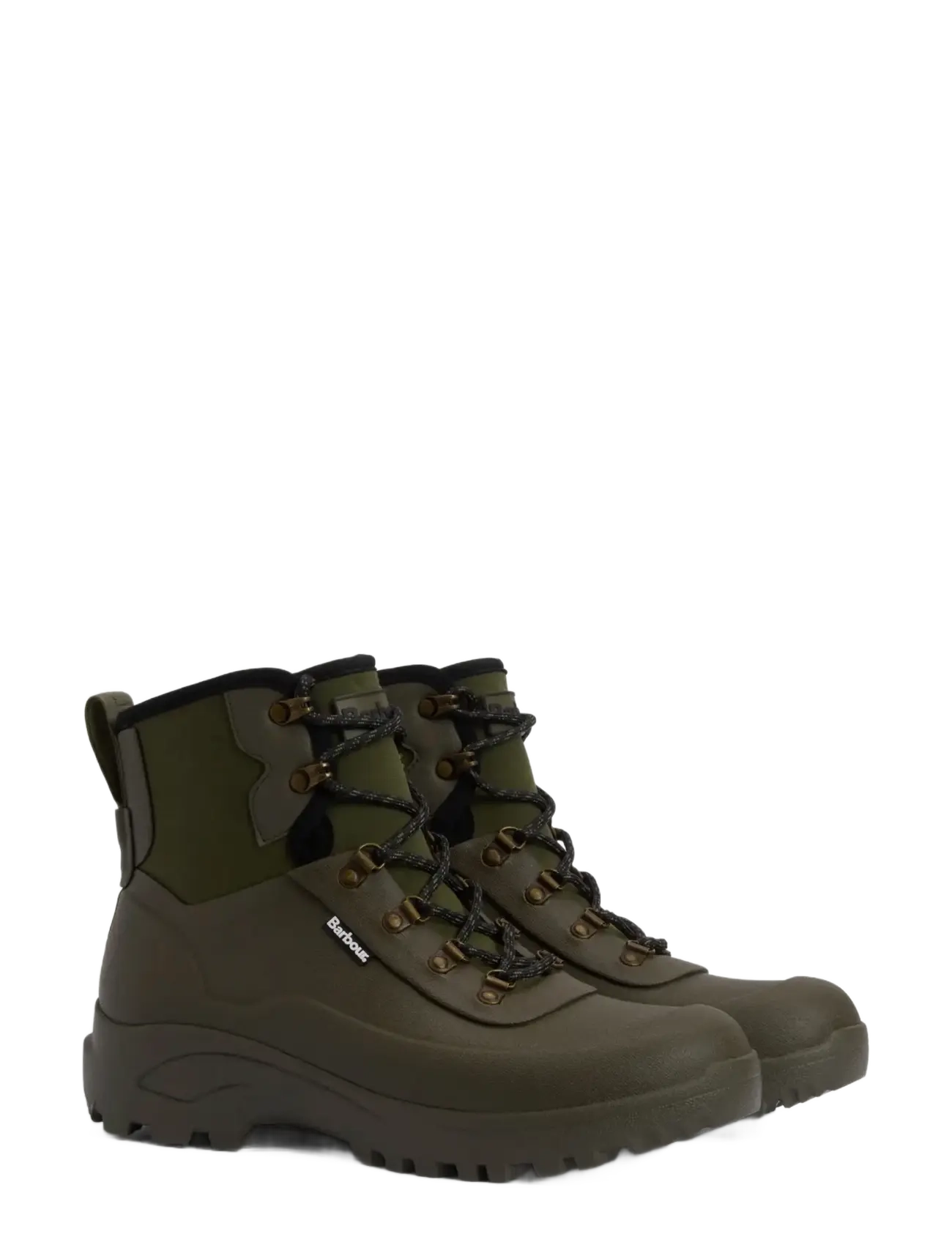 Barbour - Barbour Marlow Lace Up Welly - gummistøvler - olive - 1