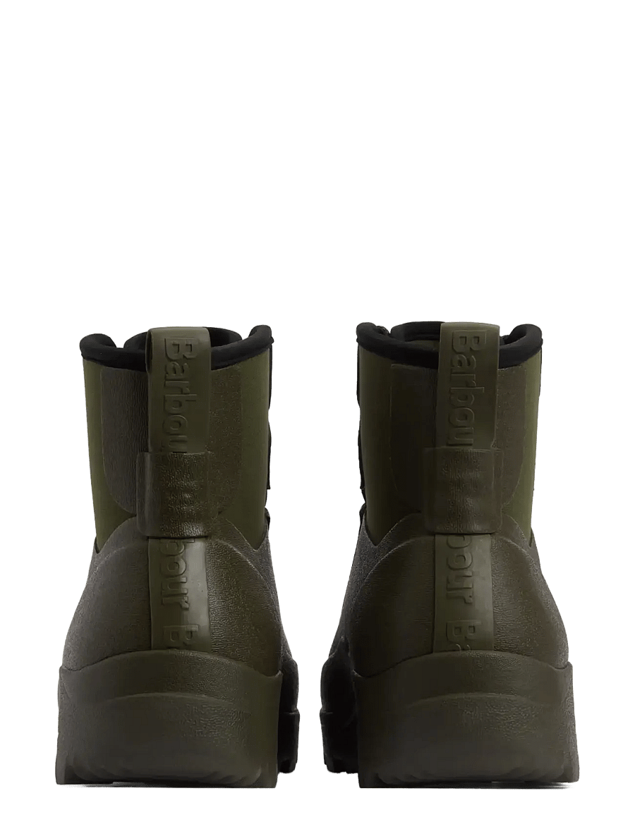 Barbour - Barbour Marlow Lace Up Welly - gummistiefel - olive - 2