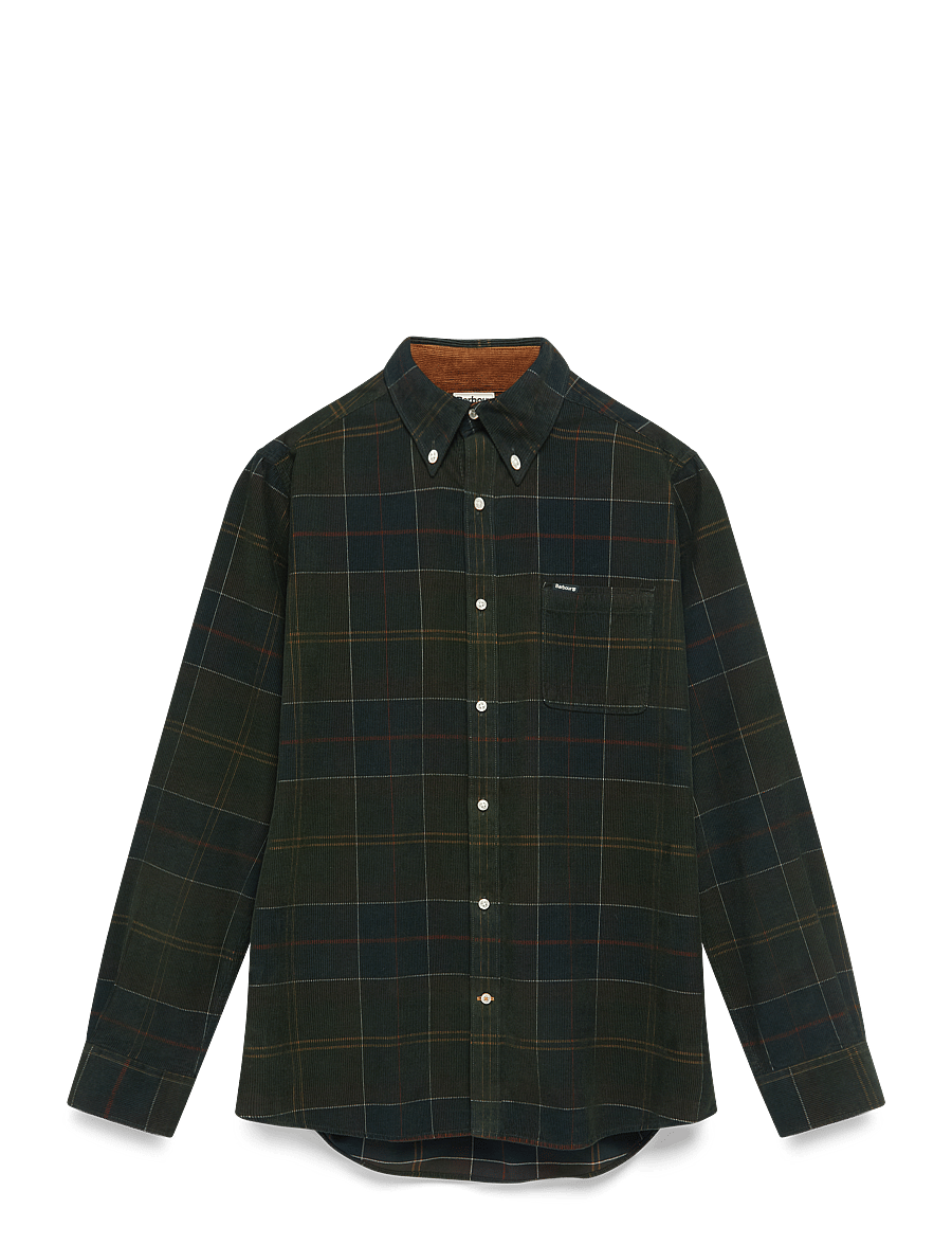 Barbour - Barbour Blair Tailored Tartan Cord Shirt - velvetsärgid - classic tartan - 1