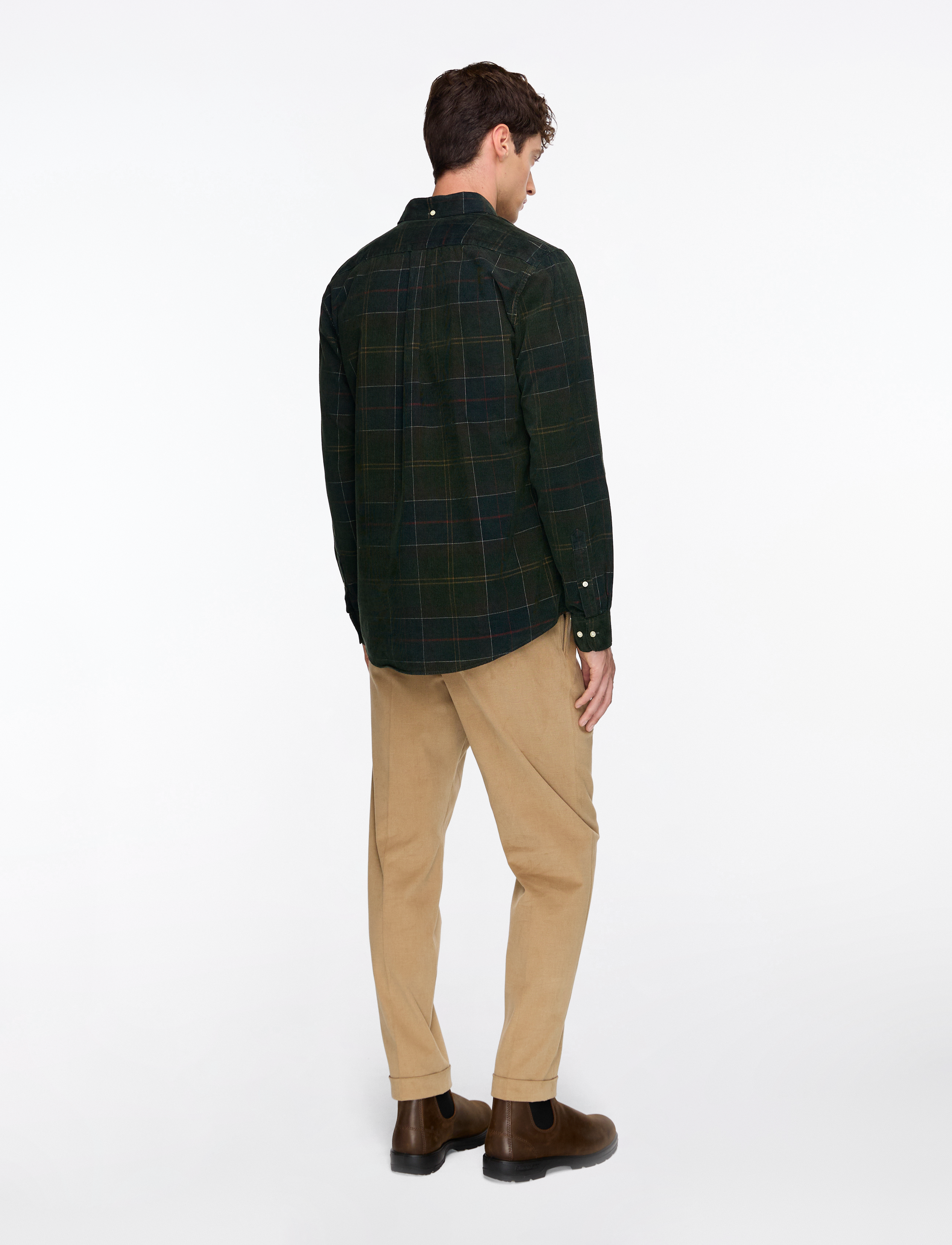 Barbour - Barbour Blair Tailored Tartan Cord Shirt - corduroy overhemden - classic tartan - 4