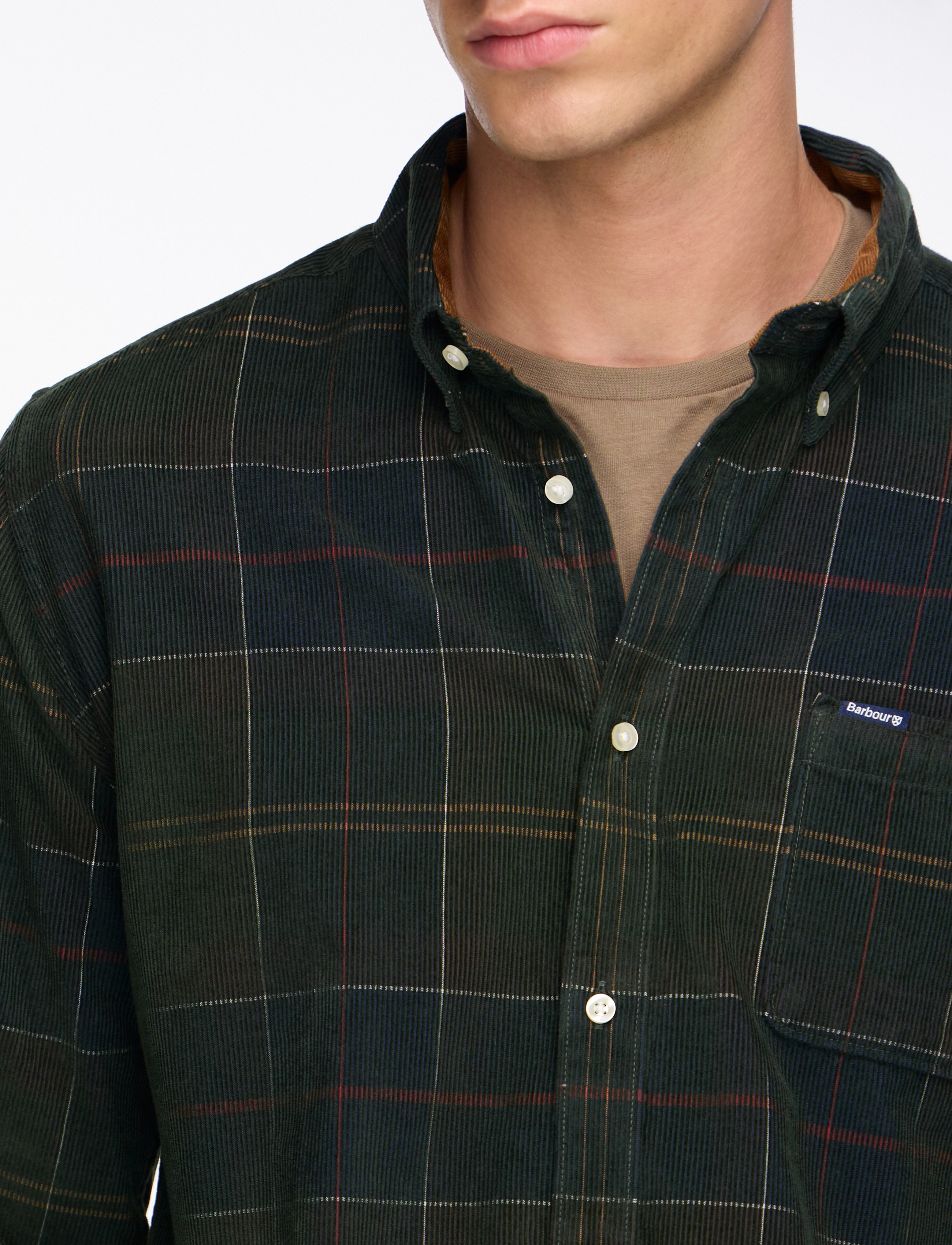 Barbour - Barbour Blair Tailored Tartan Cord Shirt - corduroy overhemden - classic tartan - 5