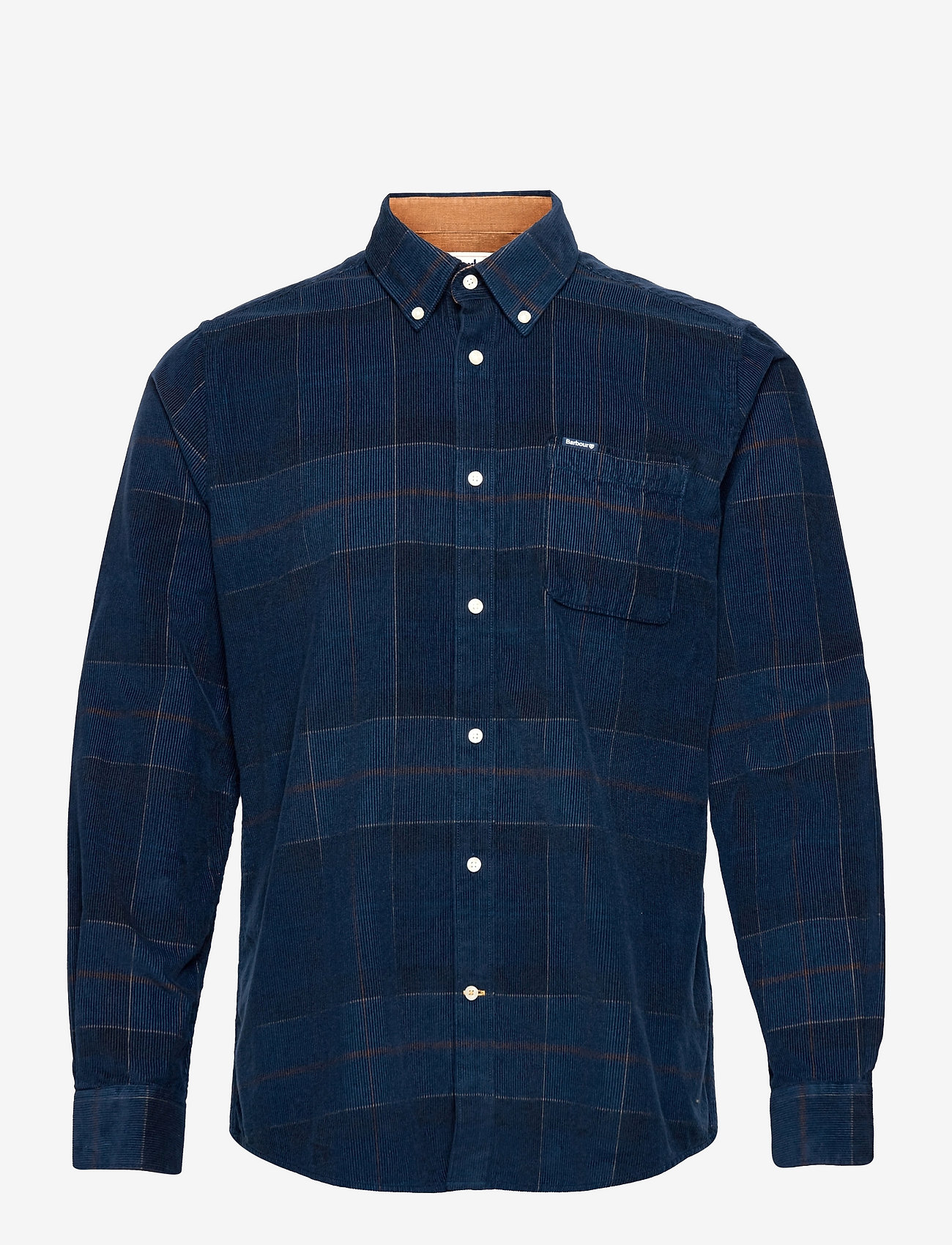 Barbour - Barbour Blair Tailored Tartan Cord Shirt - peruskauluspaidat - midnight tartan - 1