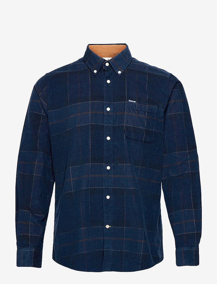 Barbour - Barbour Blair Tailored Tartan Cord Shirt - cordhemden - midnight tartan - 1