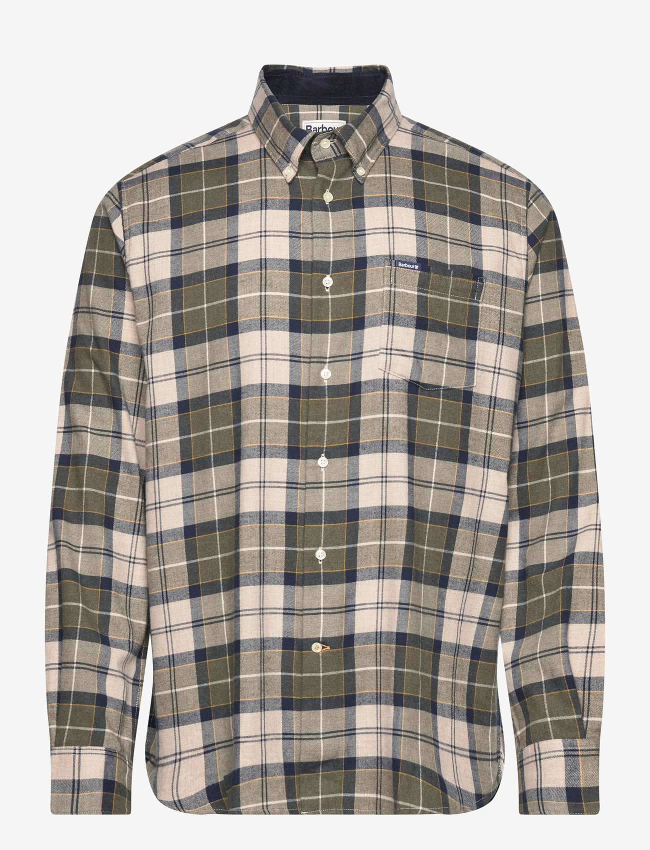 Barbour - Barbour Fortrose Tailored Tartan Shirt - basic skjortor - forest mist tartan - 1