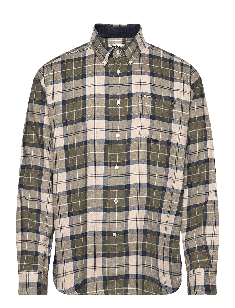 Barbour - Barbour Fortrose Tailored Tartan Shirt - basic-hemden - forest mist tartan - 1