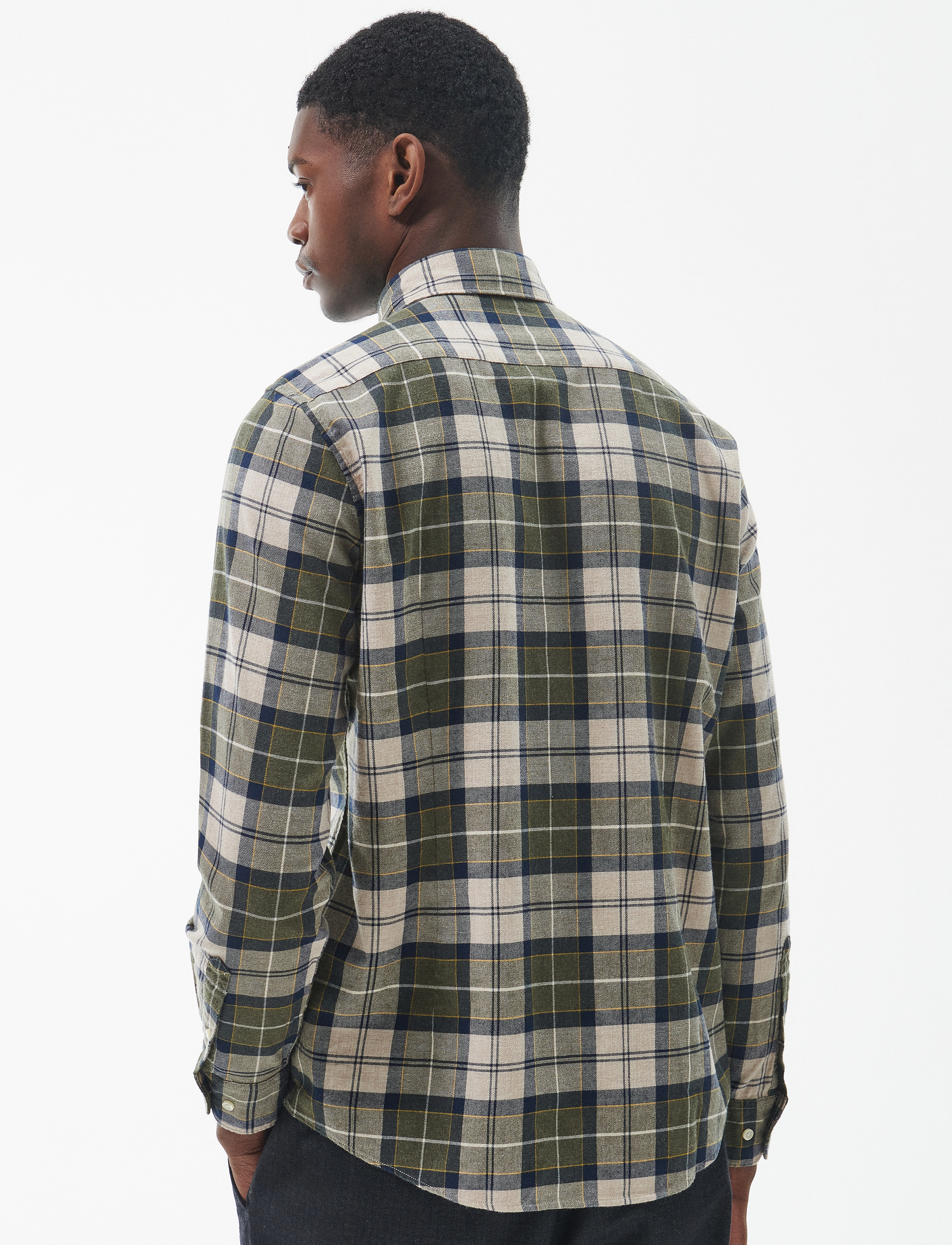 Barbour - Barbour Fortrose Tailored Tartan Shirt - basic overhemden - forest mist tartan - 4