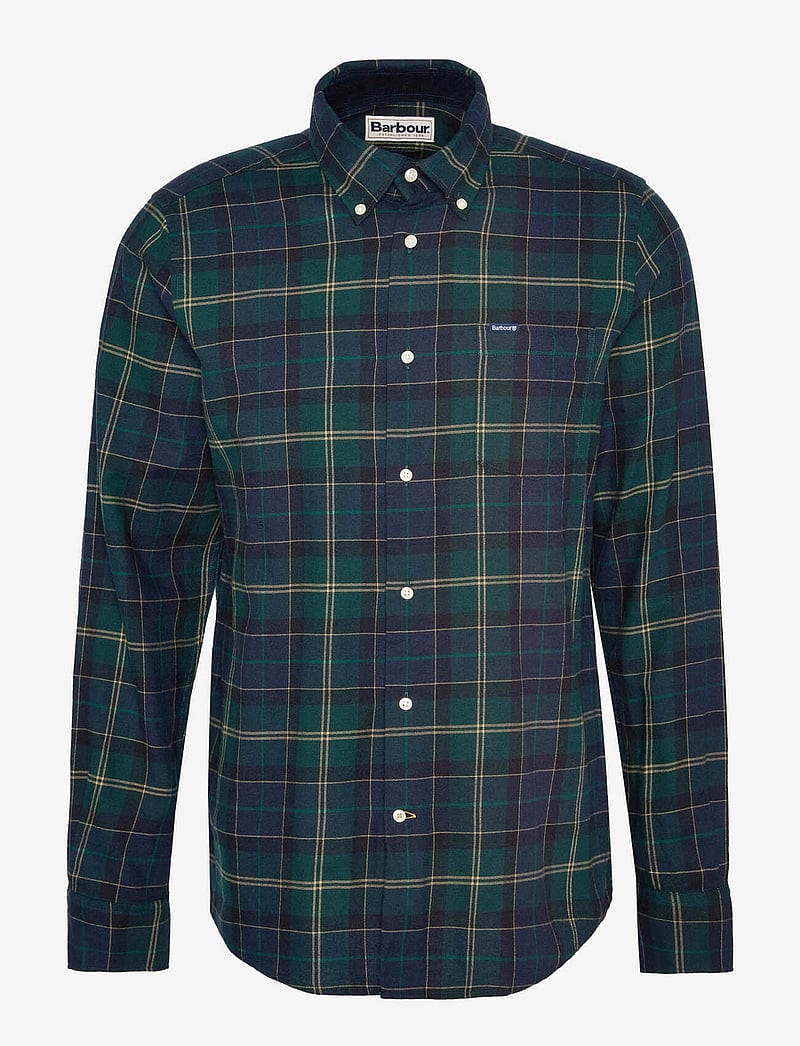 Barbour - Barbour Fortrose Tailored Tartan Shirt - basic-hemden - green loch - 1