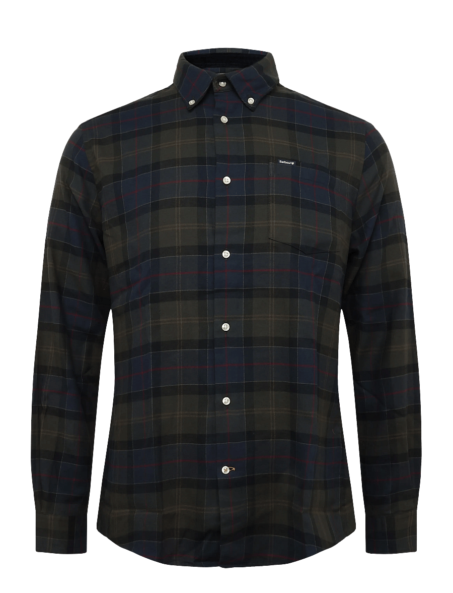 Barbour - Barbour Fortrose Tailored Tartan Shirt - basic-hemden - shadow classic tartan - 0