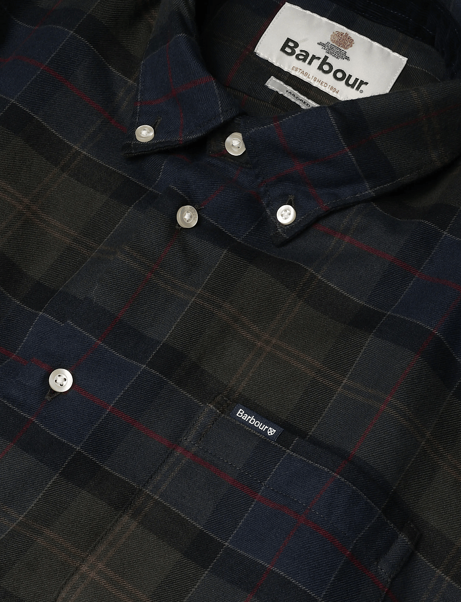 Barbour - Barbour Fortrose Tailored Tartan Shirt - basic-hemden - shadow classic tartan - 2