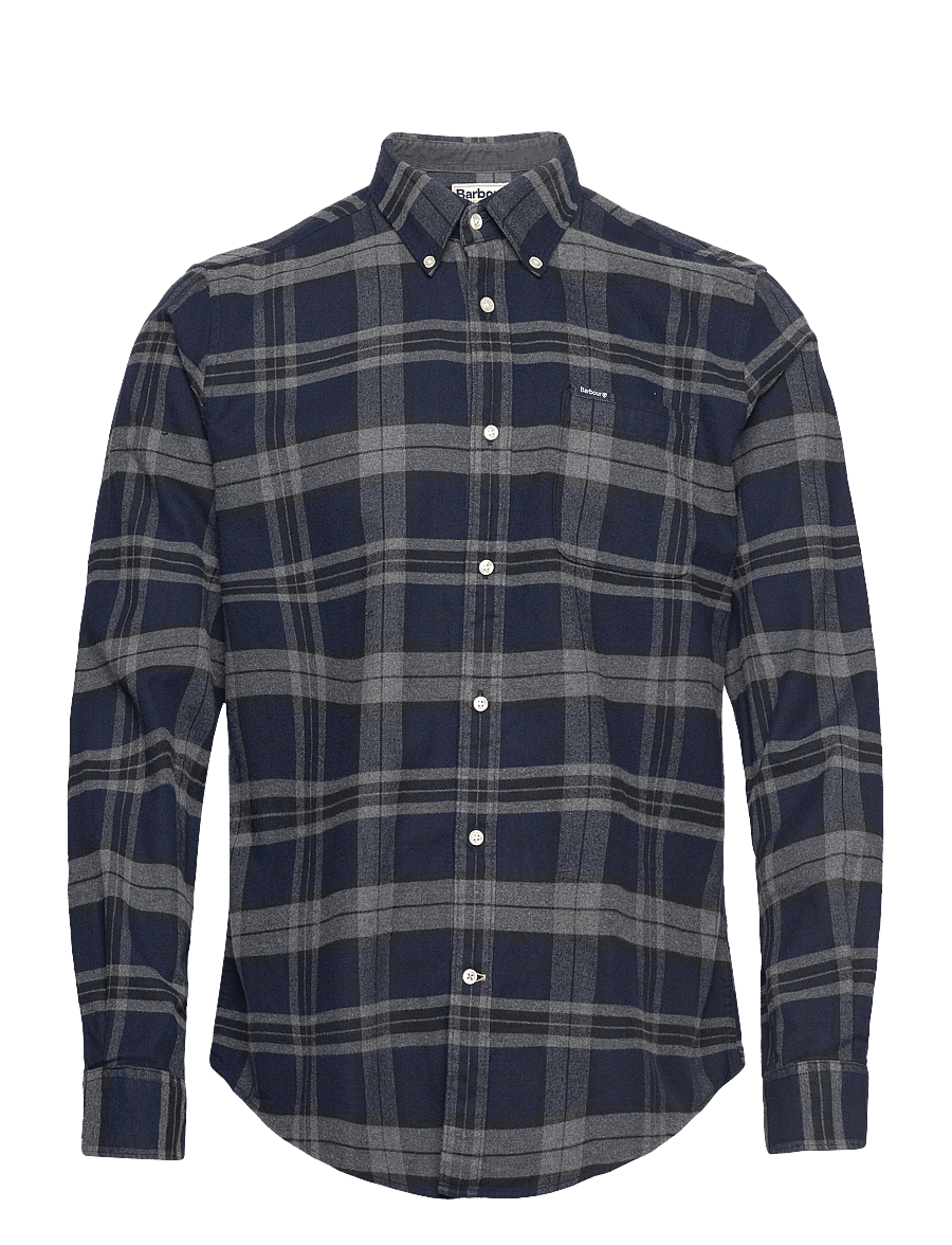 Barbour - Barbour Betsom Tailored Fit - ternede skjorter - grey marl - 1
