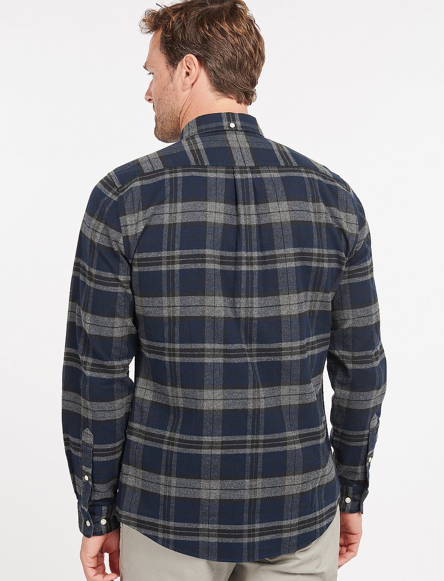 Barbour - Barbour Betsom Tailored Fit - ternede skjorter - grey marl - 4